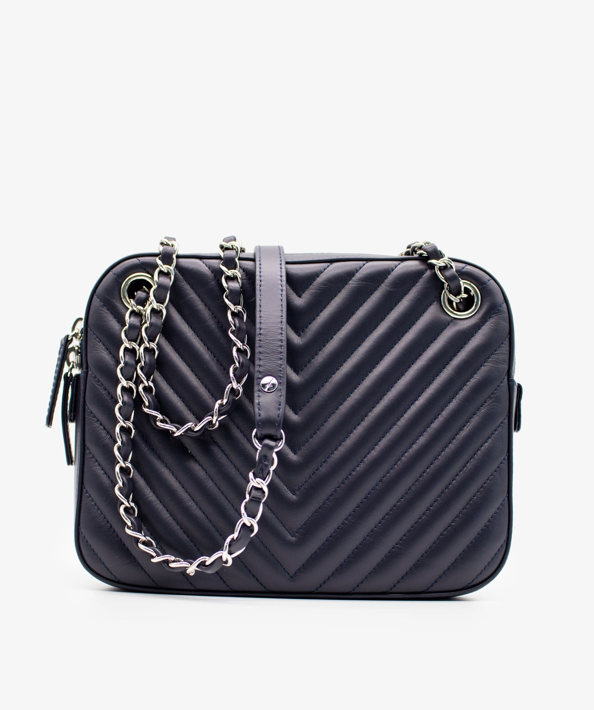 Chanel Chanel Black Navy Shoulder bag RJL1760