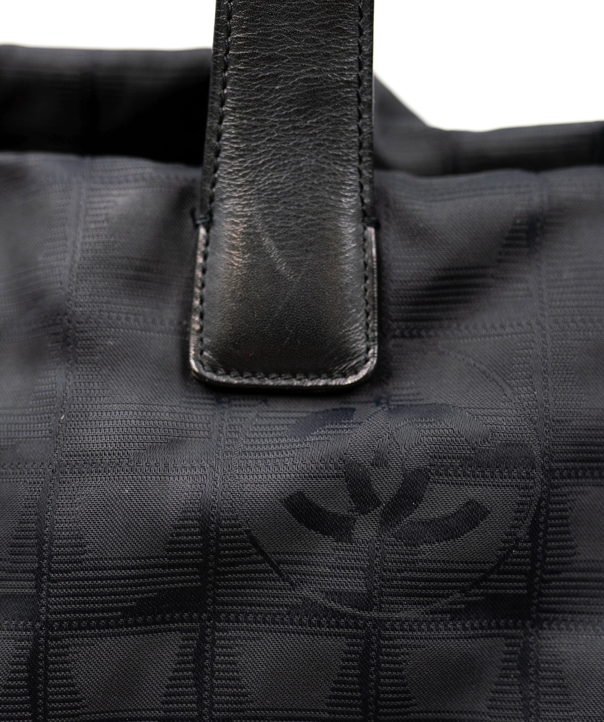 Chanel Chanel Black Nylon Travel tote - ADL1841