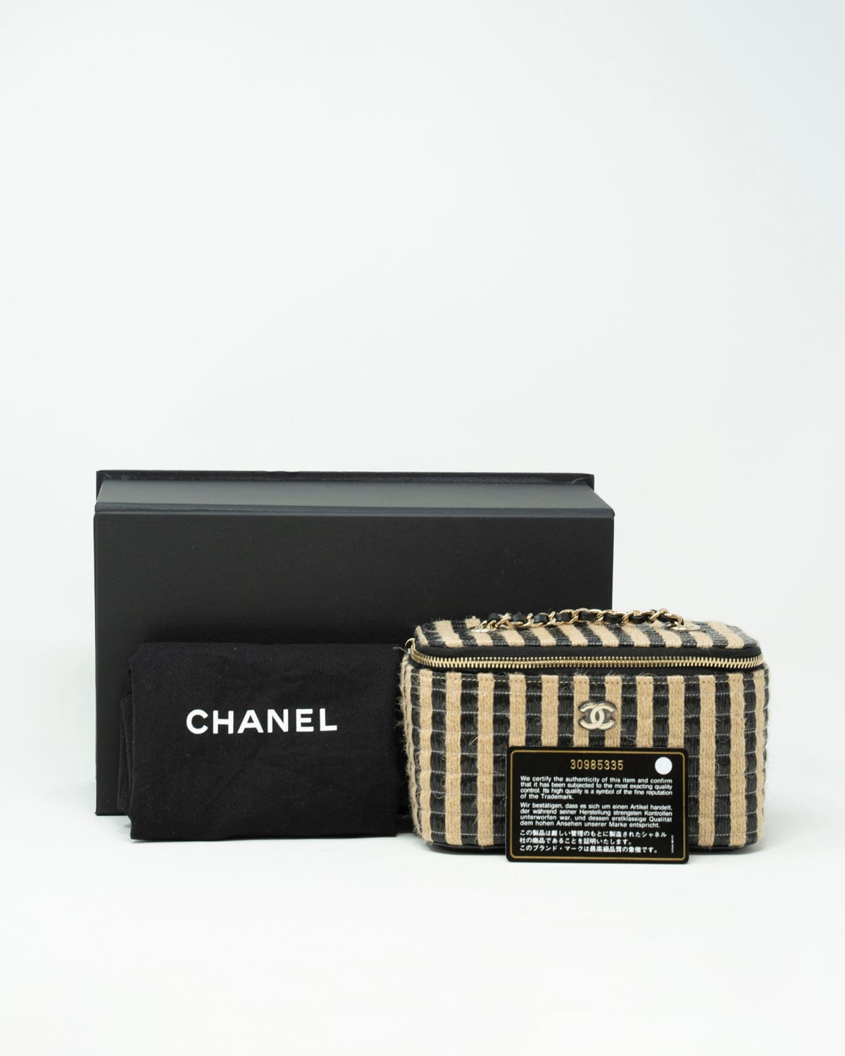 Chanel Chanel Black Wicker Basket Crossbody Bag - AGL1548