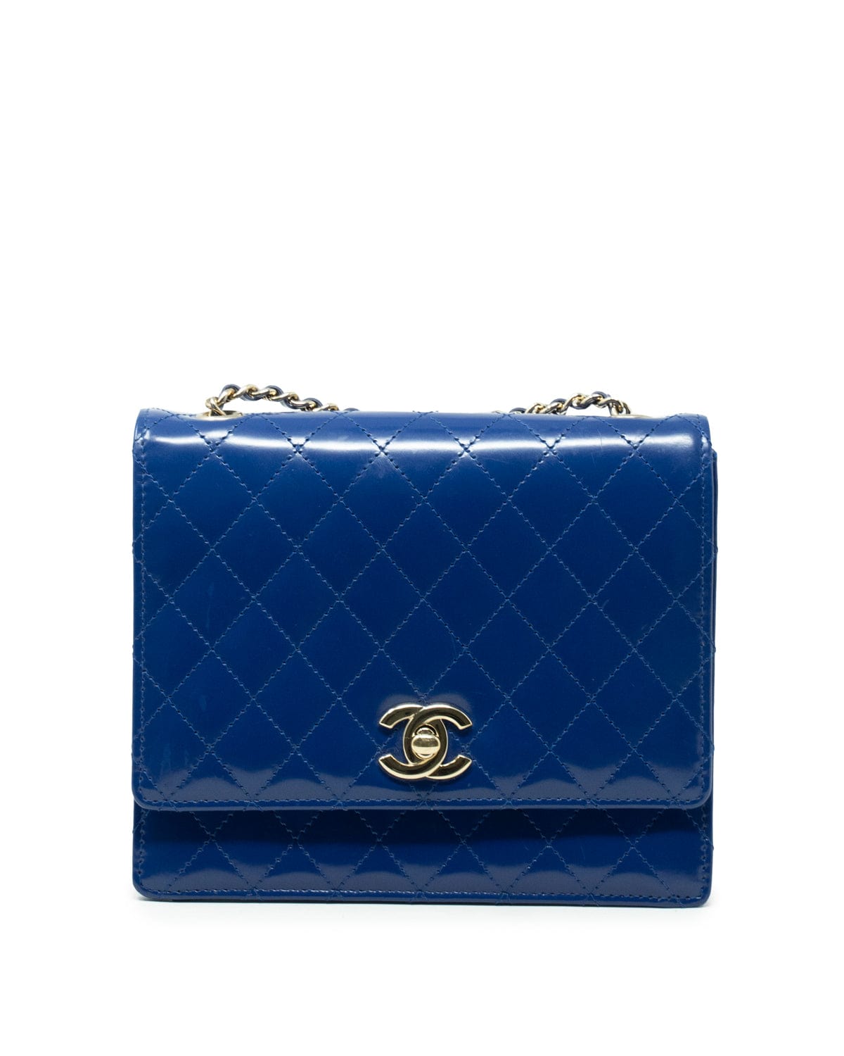 Chanel Chanel Blue Square WOC Crossbody Bag - AWL2649