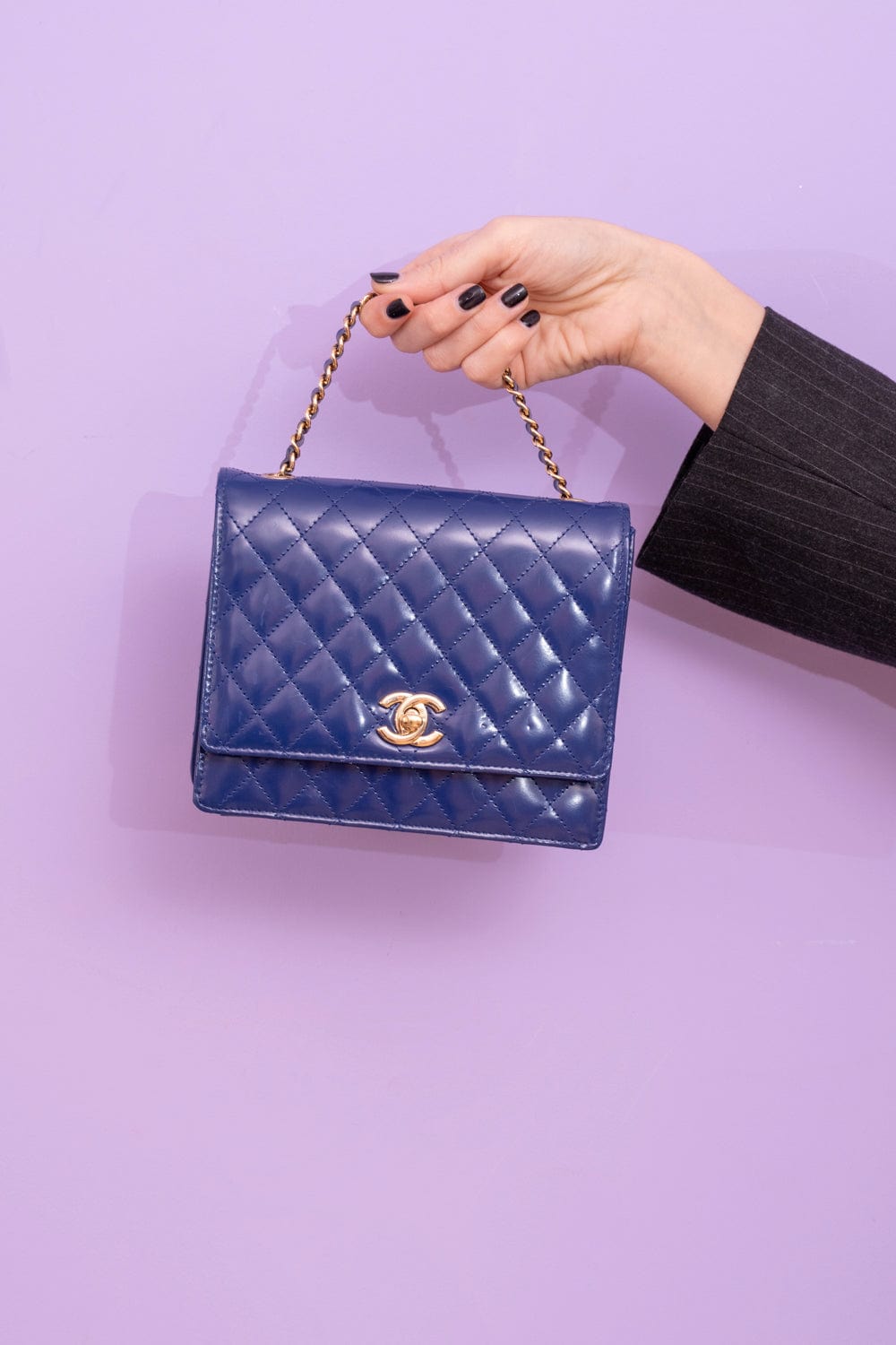 Chanel Chanel Blue Square WOC Crossbody Bag - AWL2649