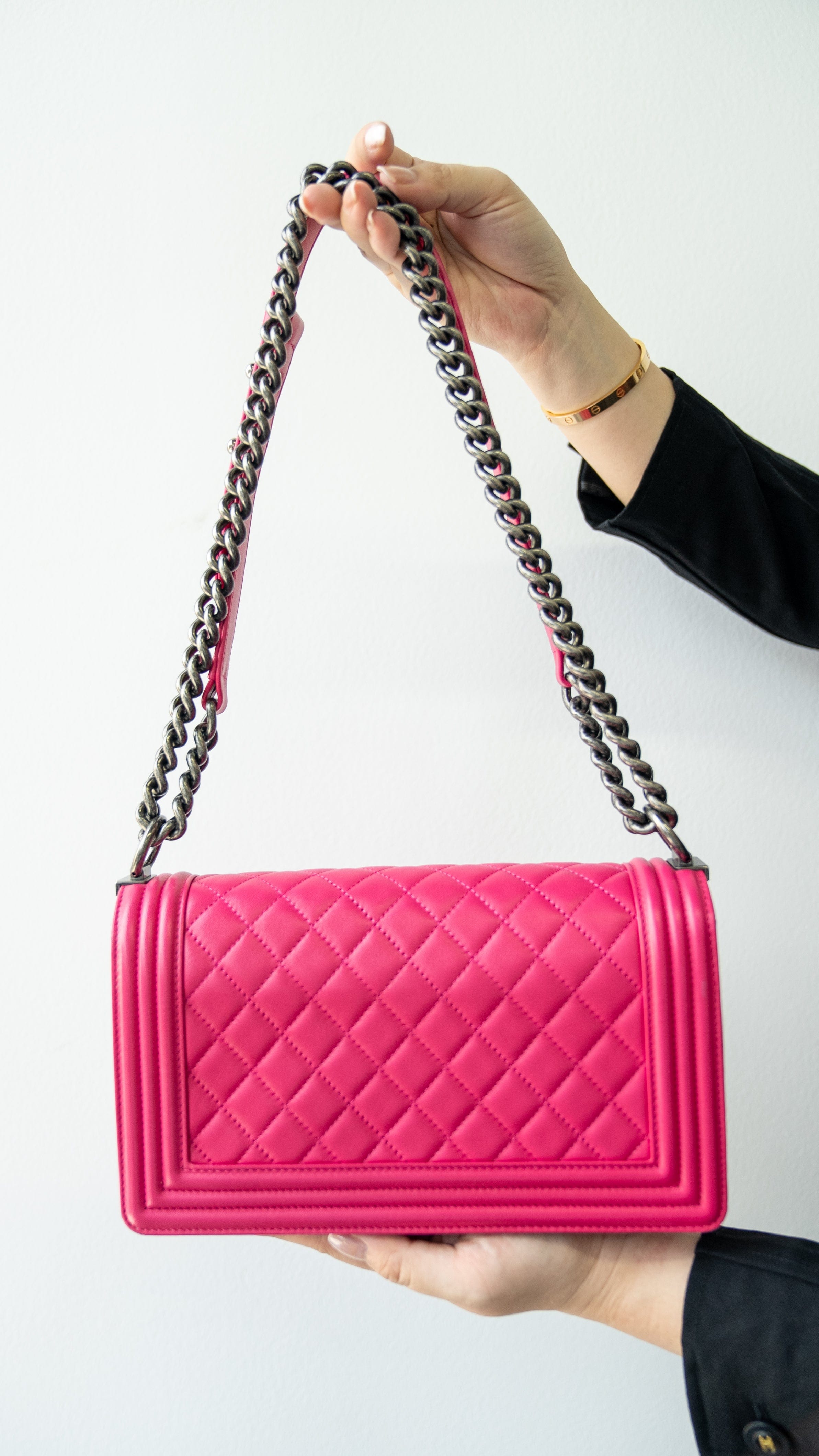 Chanel Chanel Boy Bag Pink ASL3927