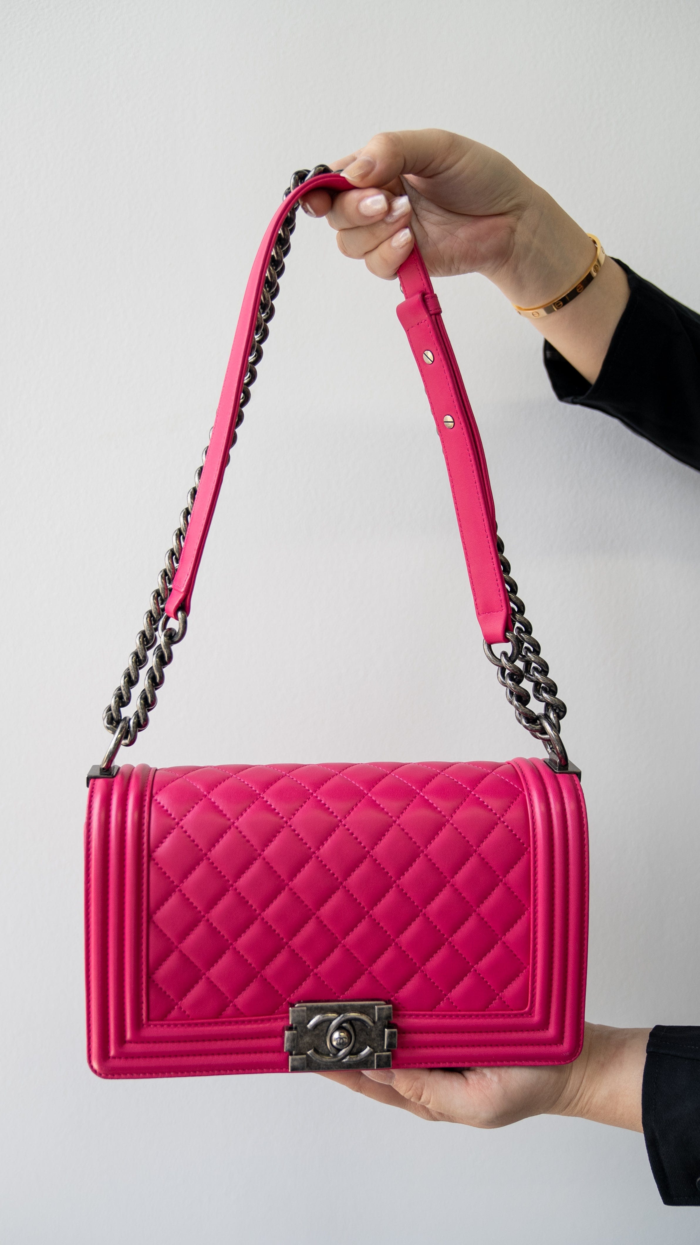 Chanel Chanel Boy Bag Pink ASL3927