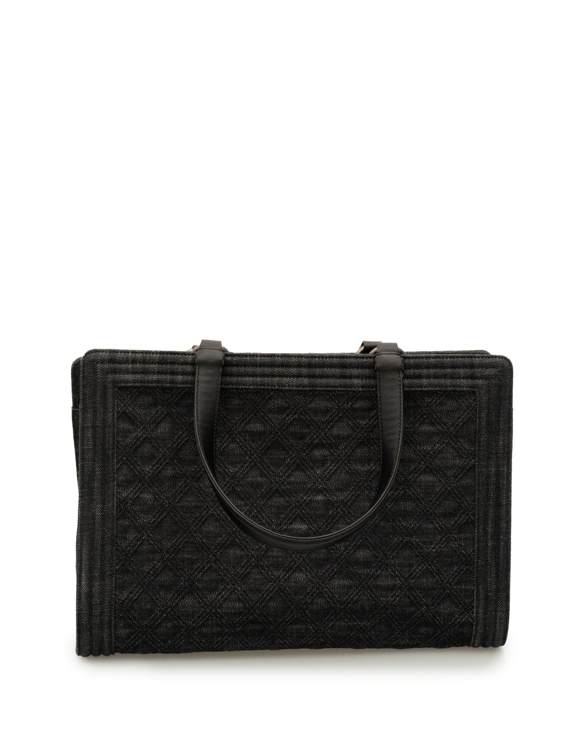 Chanel Chanel Boy Black Denim Boy Tote - ASL2015