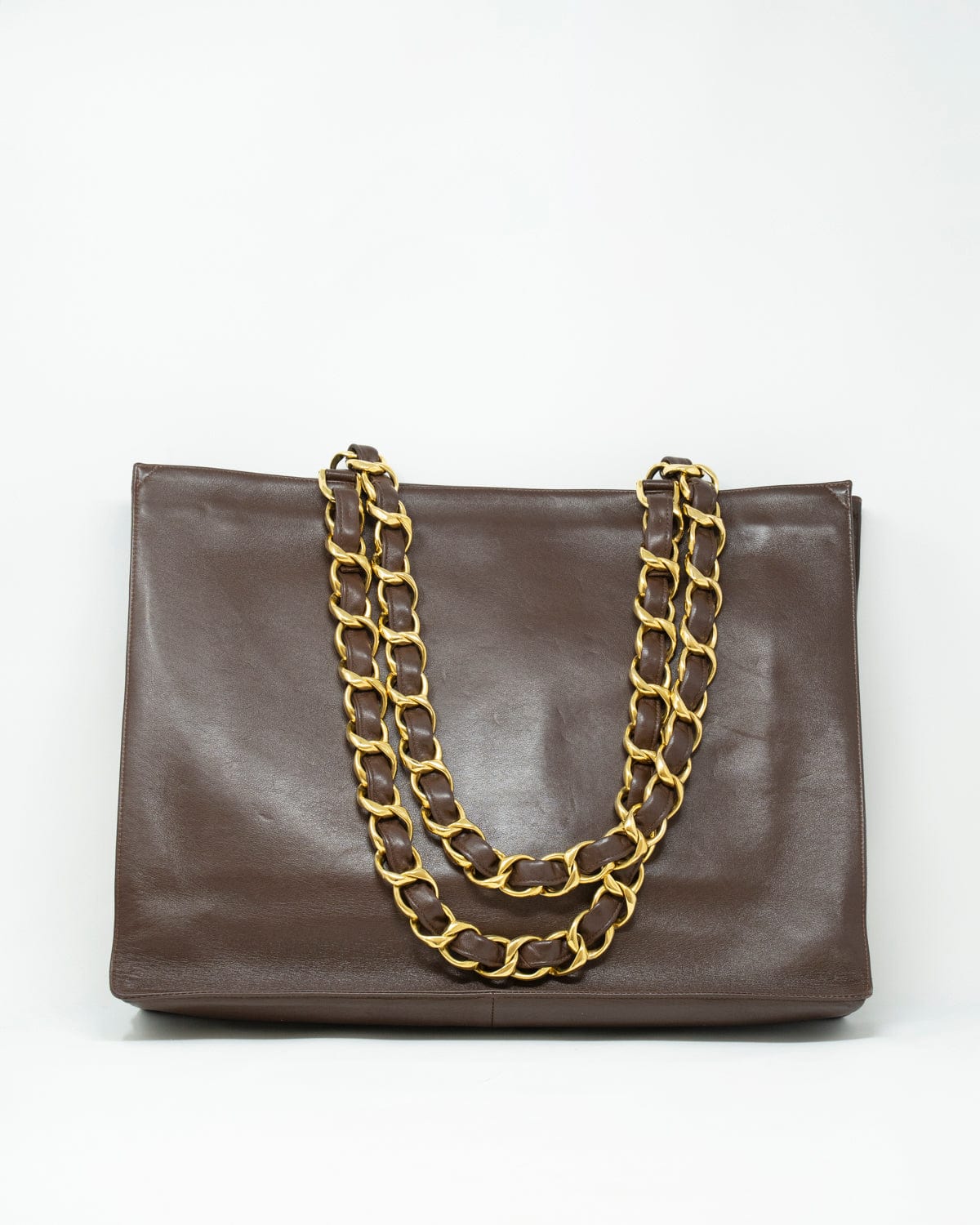 Chanel Chanel Brown CC shopper Tote - AWL2269