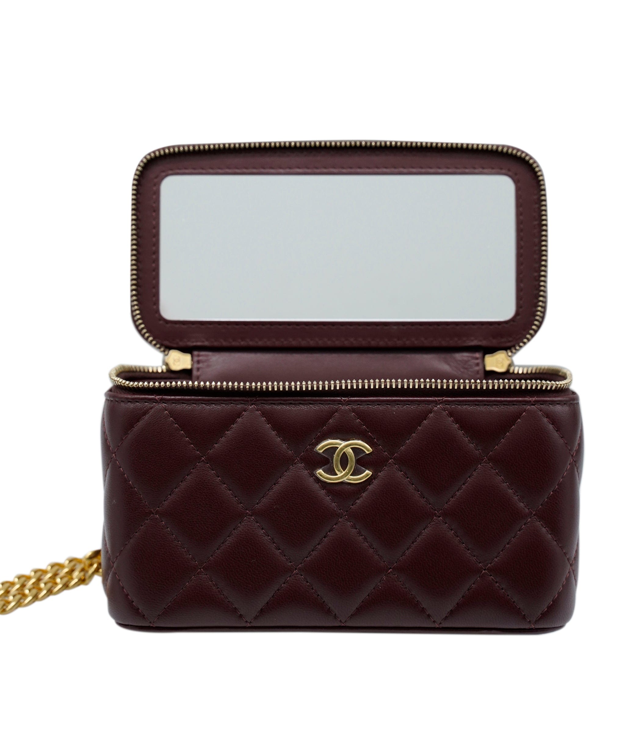 Chanel Chanel burdundy vanity ALC0258