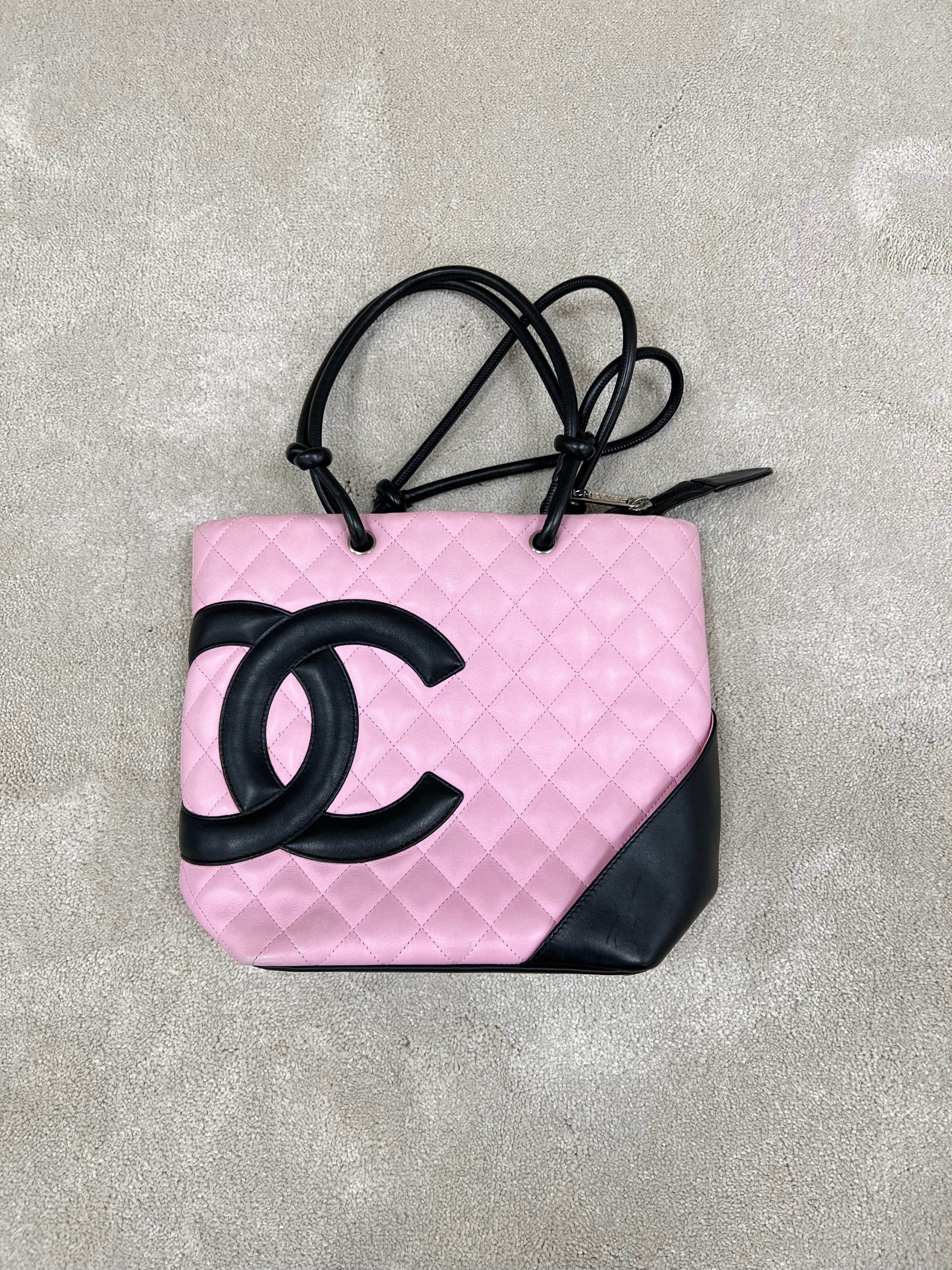 Chanel Chanel Cambon Pink Tote bag  ASL4294