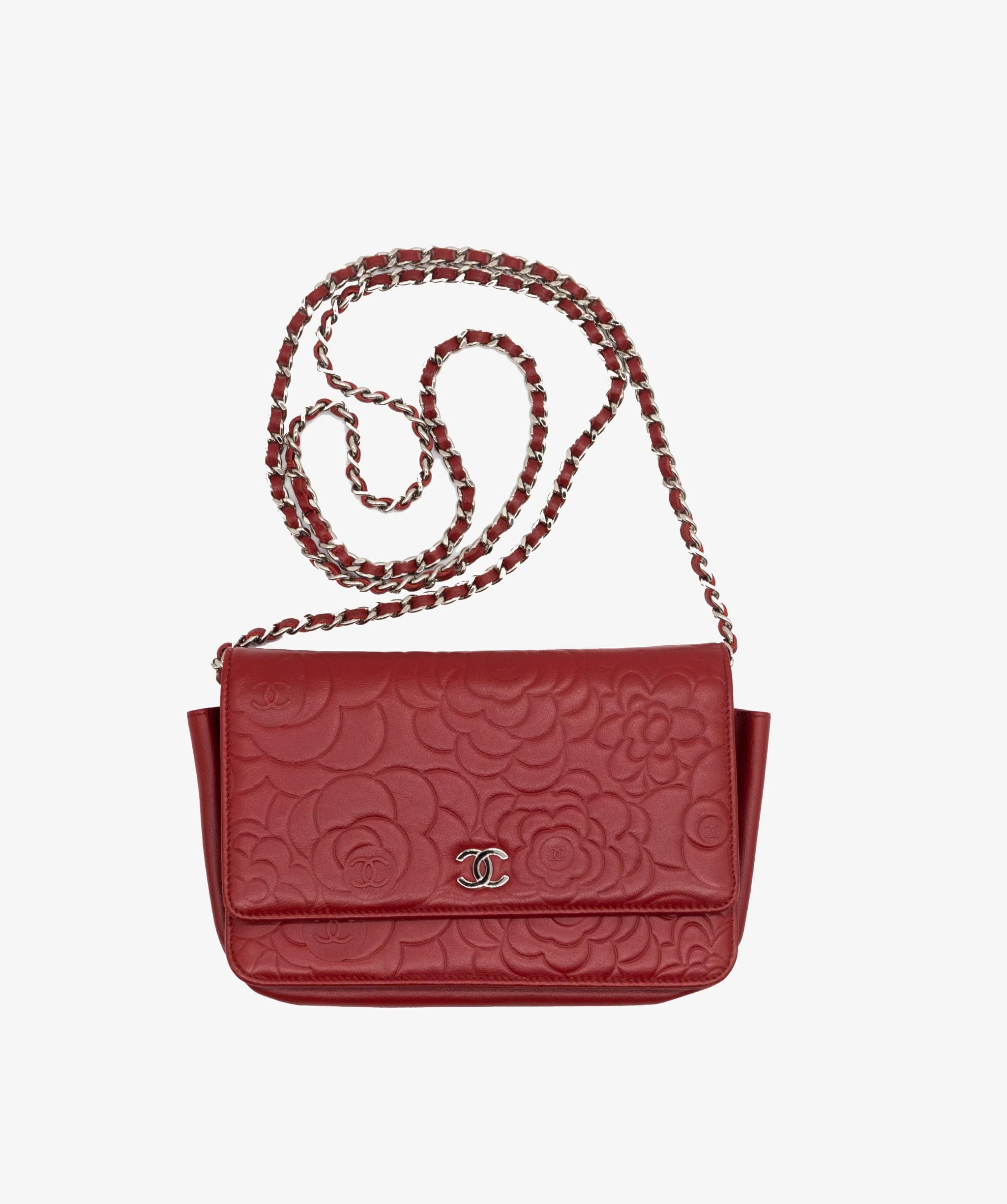 Chanel Chanel Camellia Wallet On Chain RCL1076