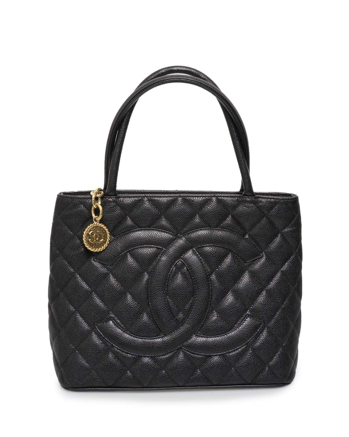 Chanel Chanel Caviar Medallion Tote Bag - ADL1538