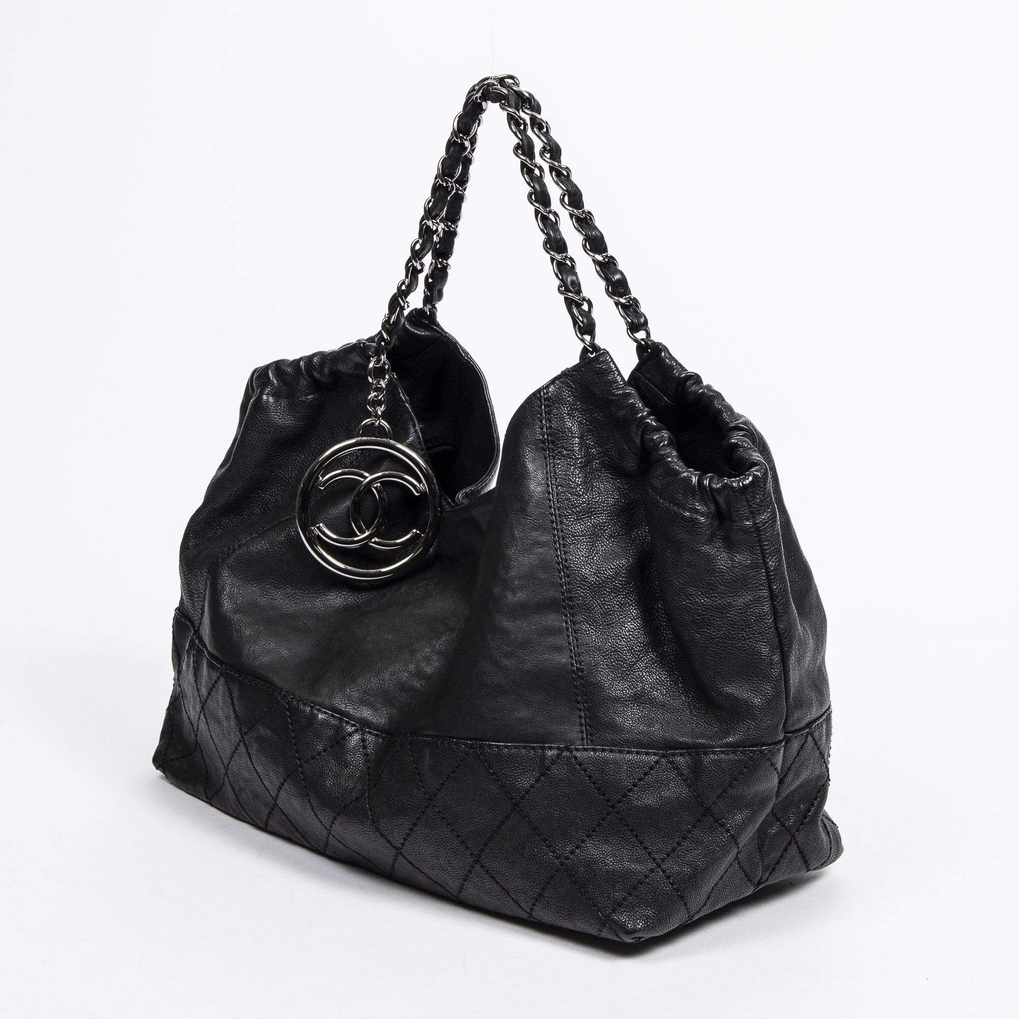 Chanel Chanel Caviar Skin Hobo Cabas Tote Bag - AWL1363