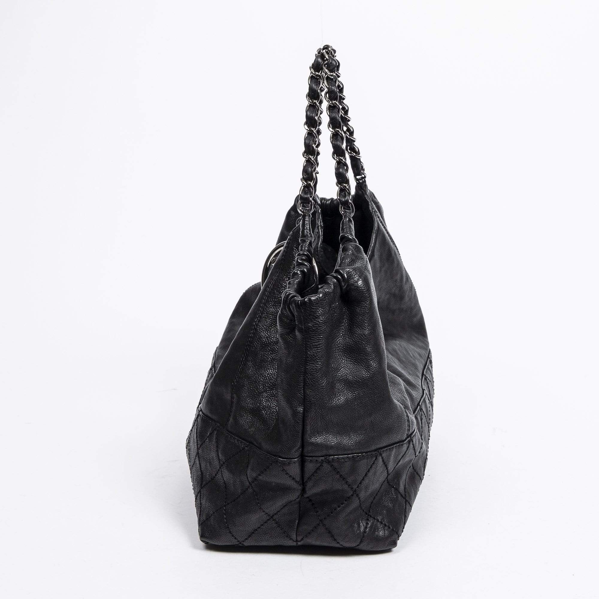 Chanel Chanel Caviar Skin Hobo Cabas Tote Bag - AWL1363