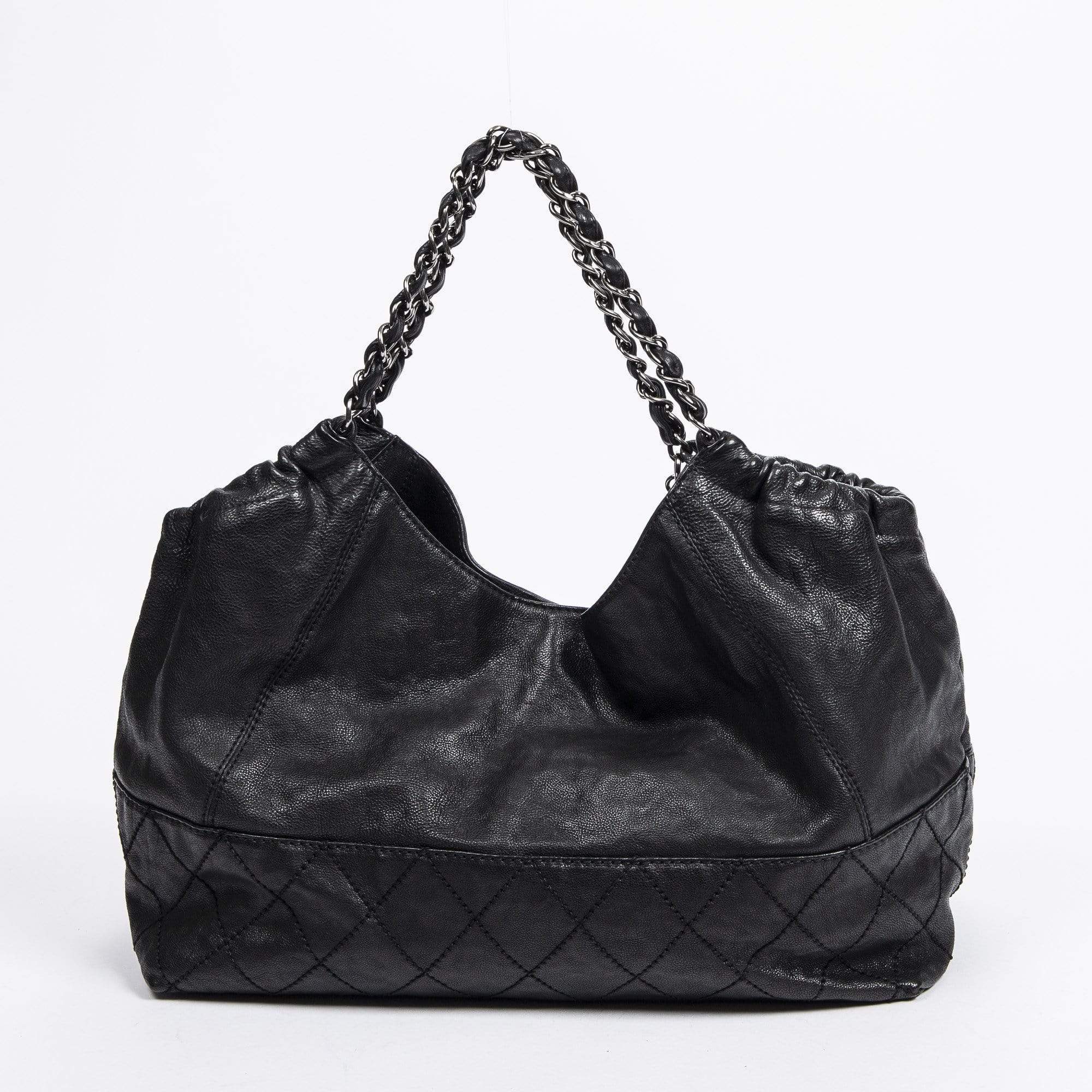 Chanel Chanel Caviar Skin Hobo Cabas Tote Bag - AWL1363