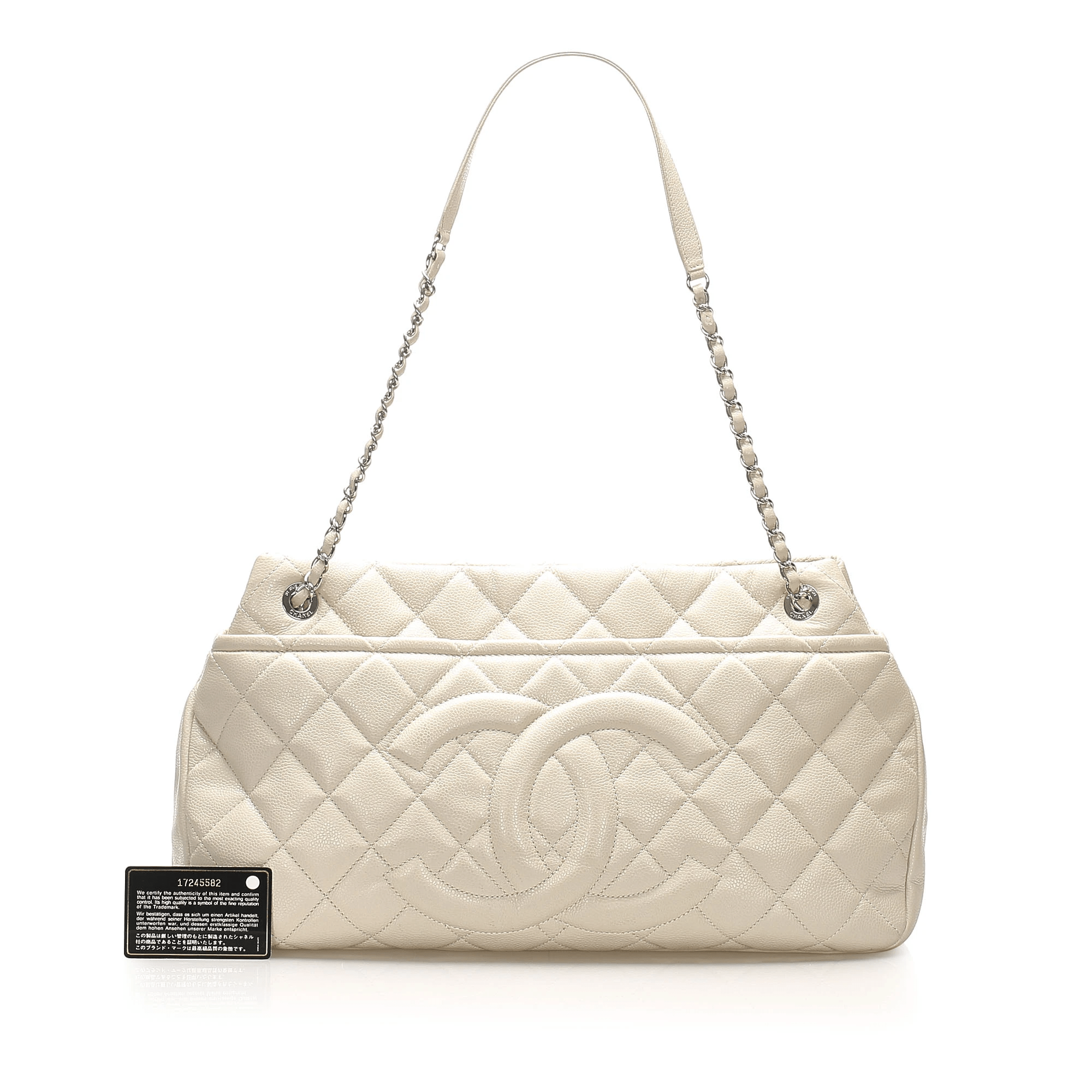 Chanel Chanel CC Caviar Shopper Tote Bag