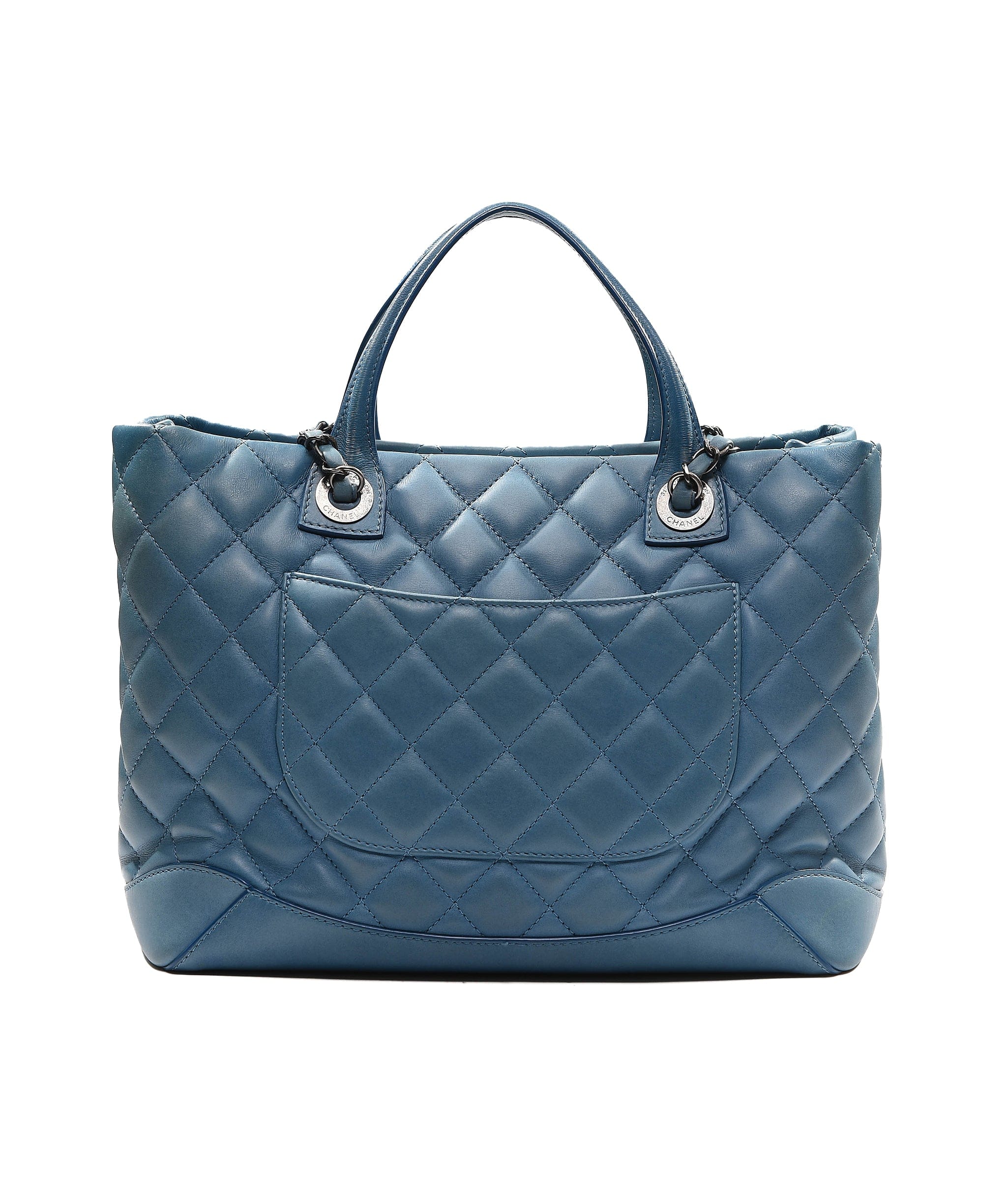 Chanel Chanel CC Charm Tote Blue SYC1018