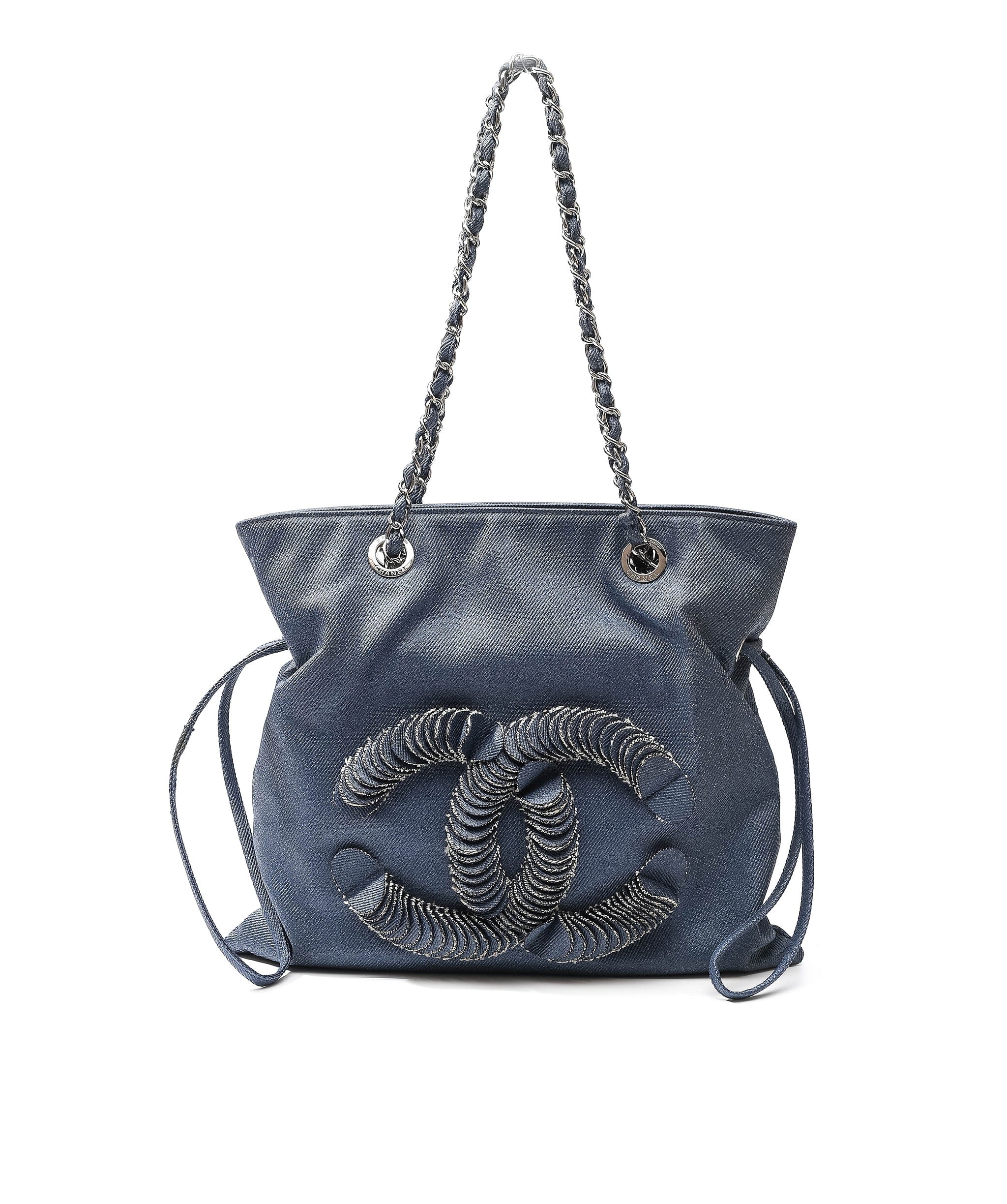 Chanel Chanel Cc Denim Shoulder Tote SYL1021