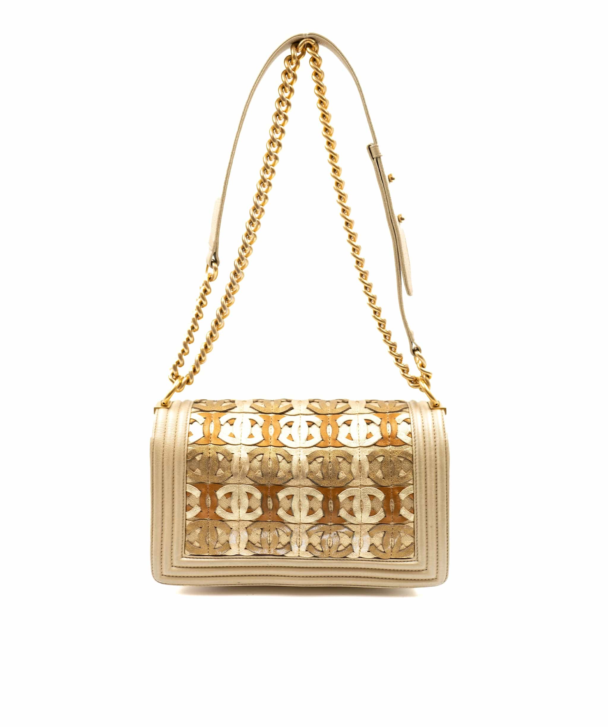 Chanel Chanel CC Gold Boy Bag AGL2297