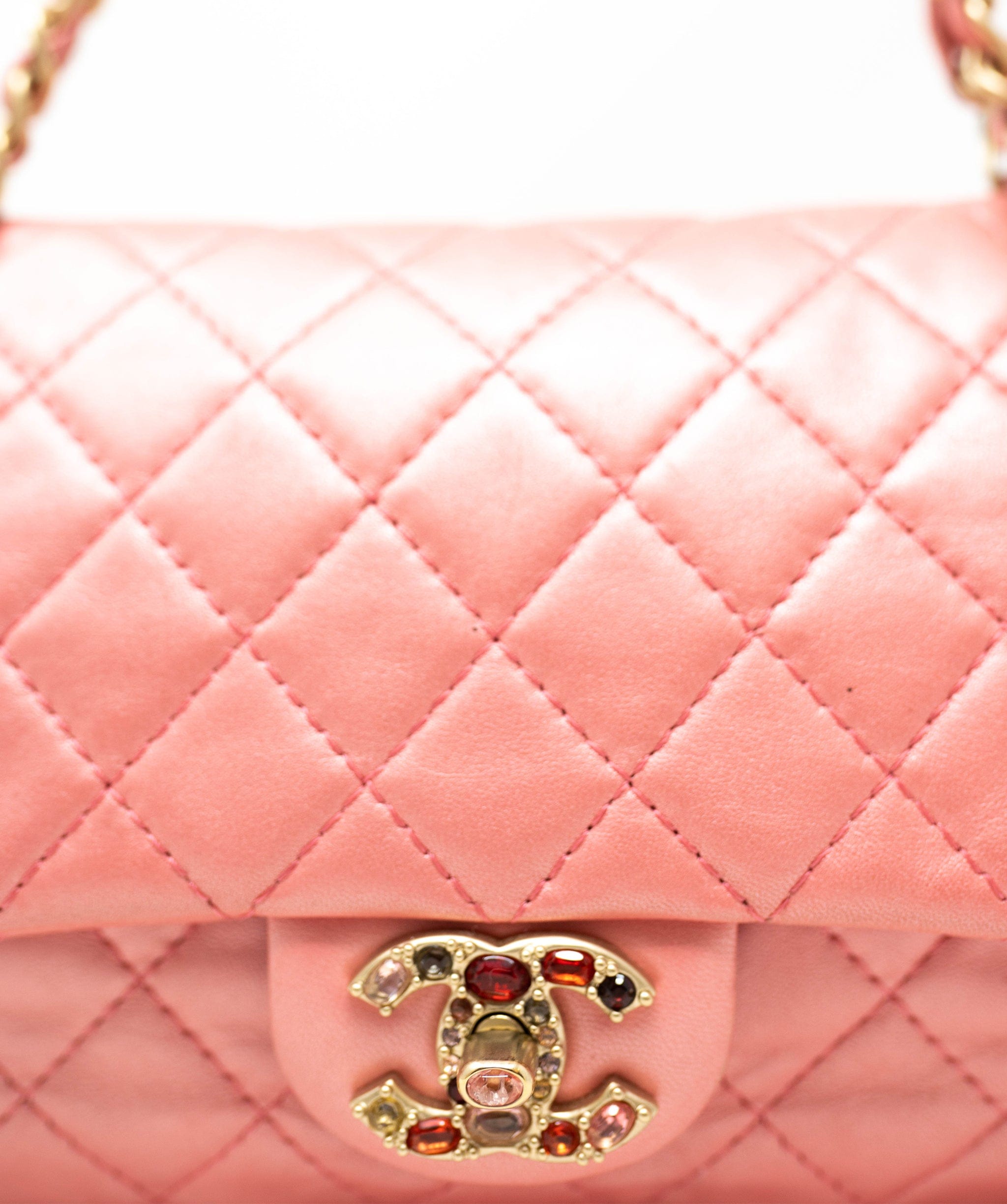 Chanel Chanel Chain Shoulder Bag Pink
 Lambskin PXL1118