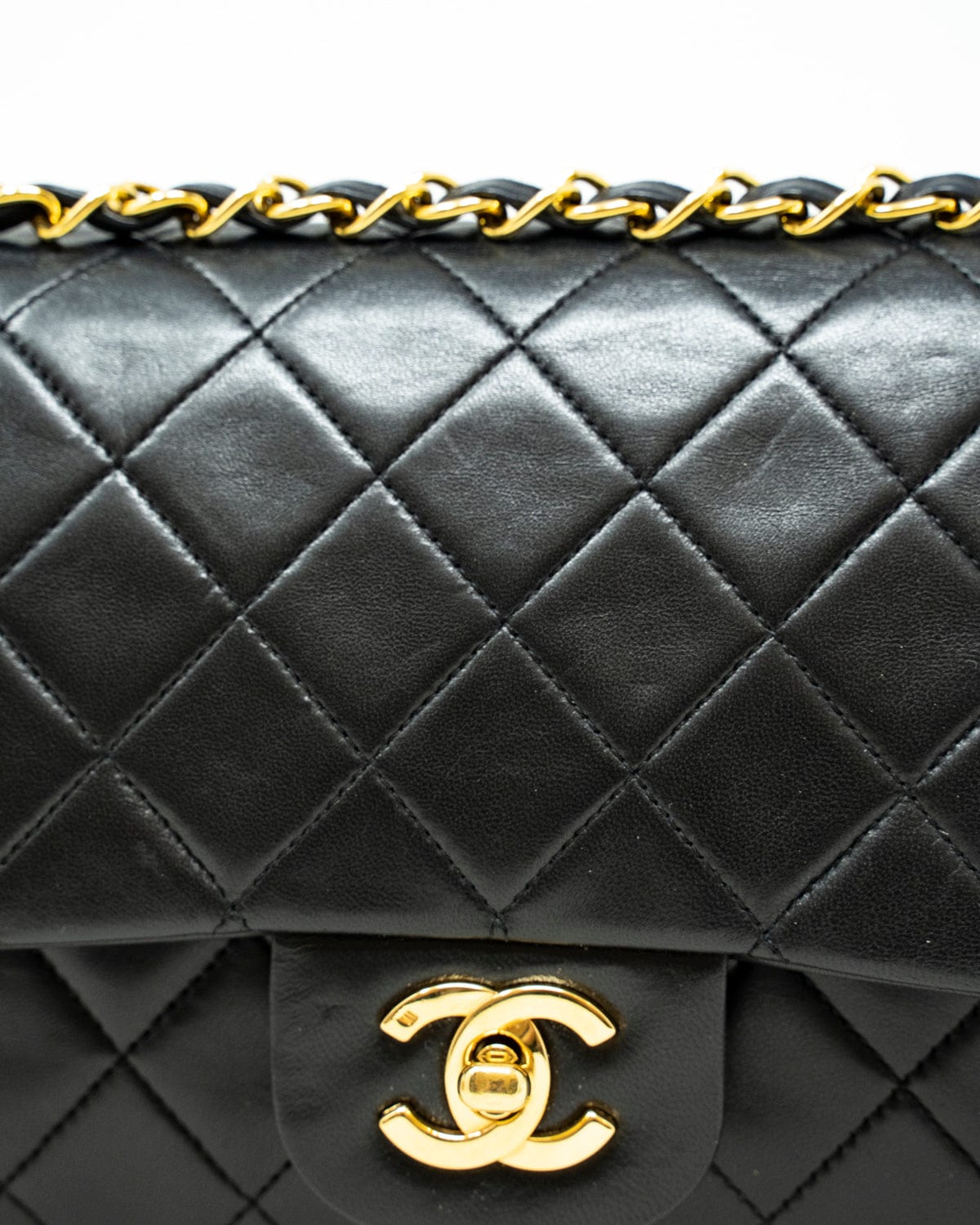 Chanel Chanel Classic Double Flap 10" Medium with Gold Hardware ASL3129