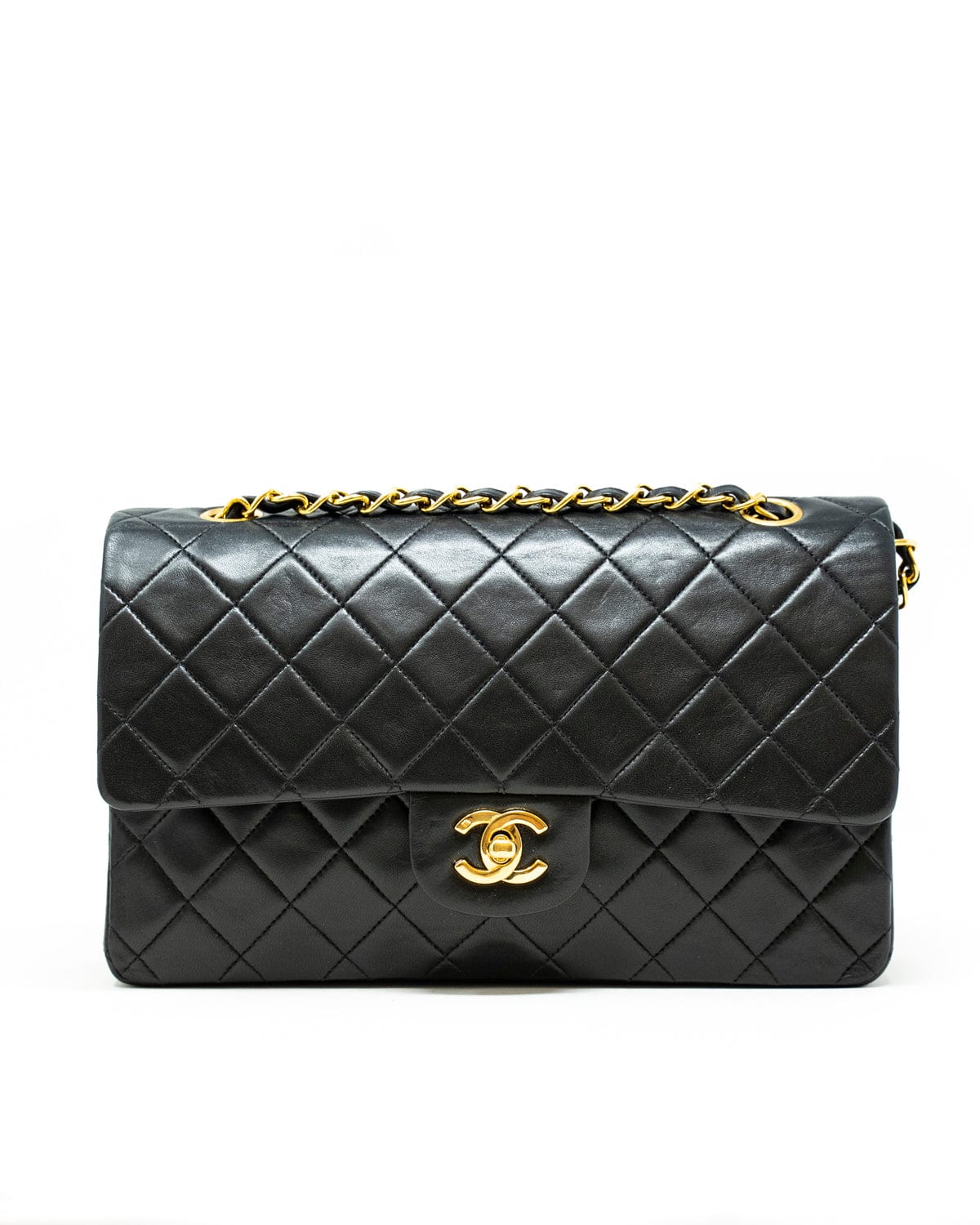 Chanel Chanel Classic Double Flap 10" Medium with Gold Hardware ASL3129