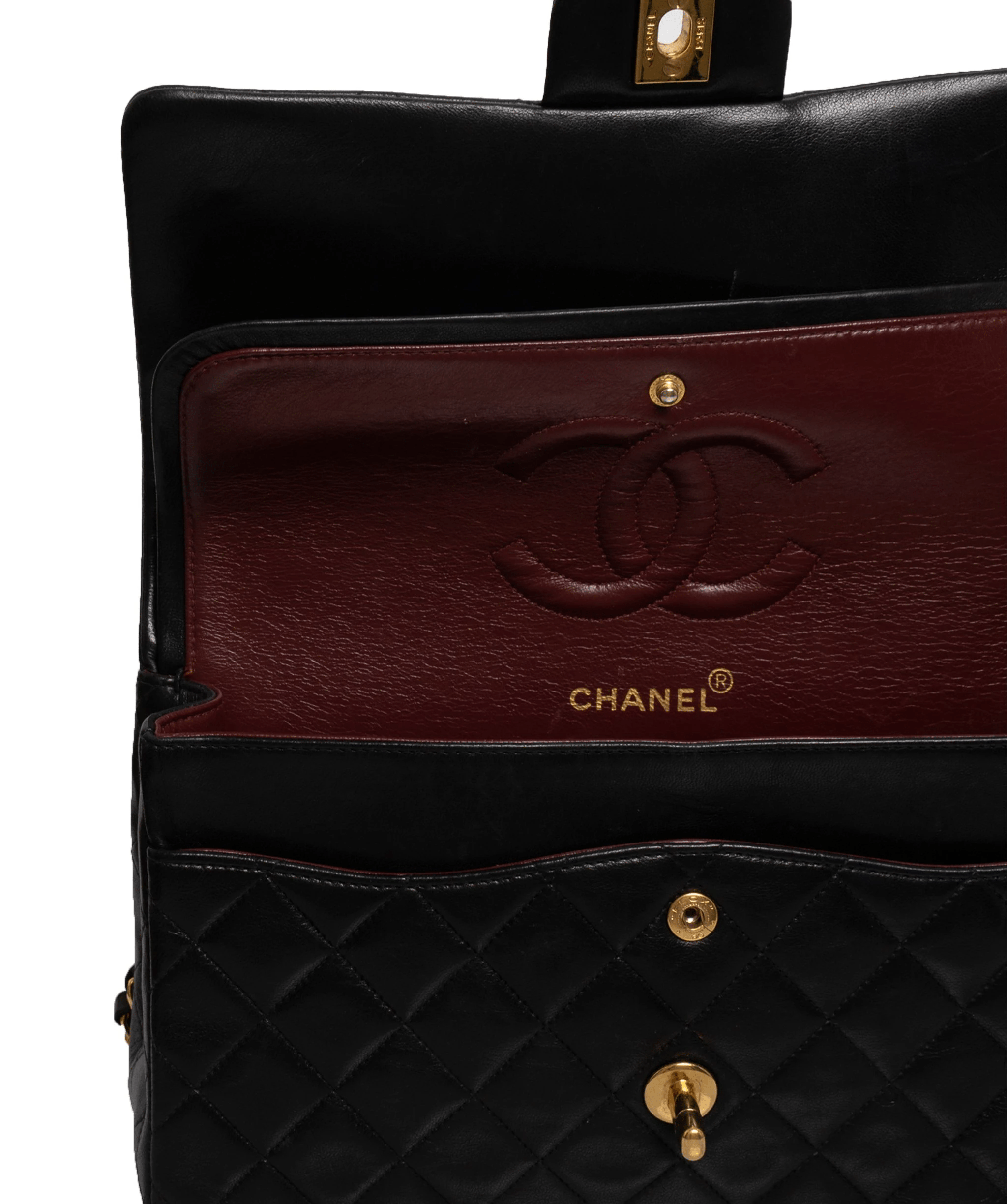 Chanel Chanel Classic Flap 10" Black GHW RJL1206