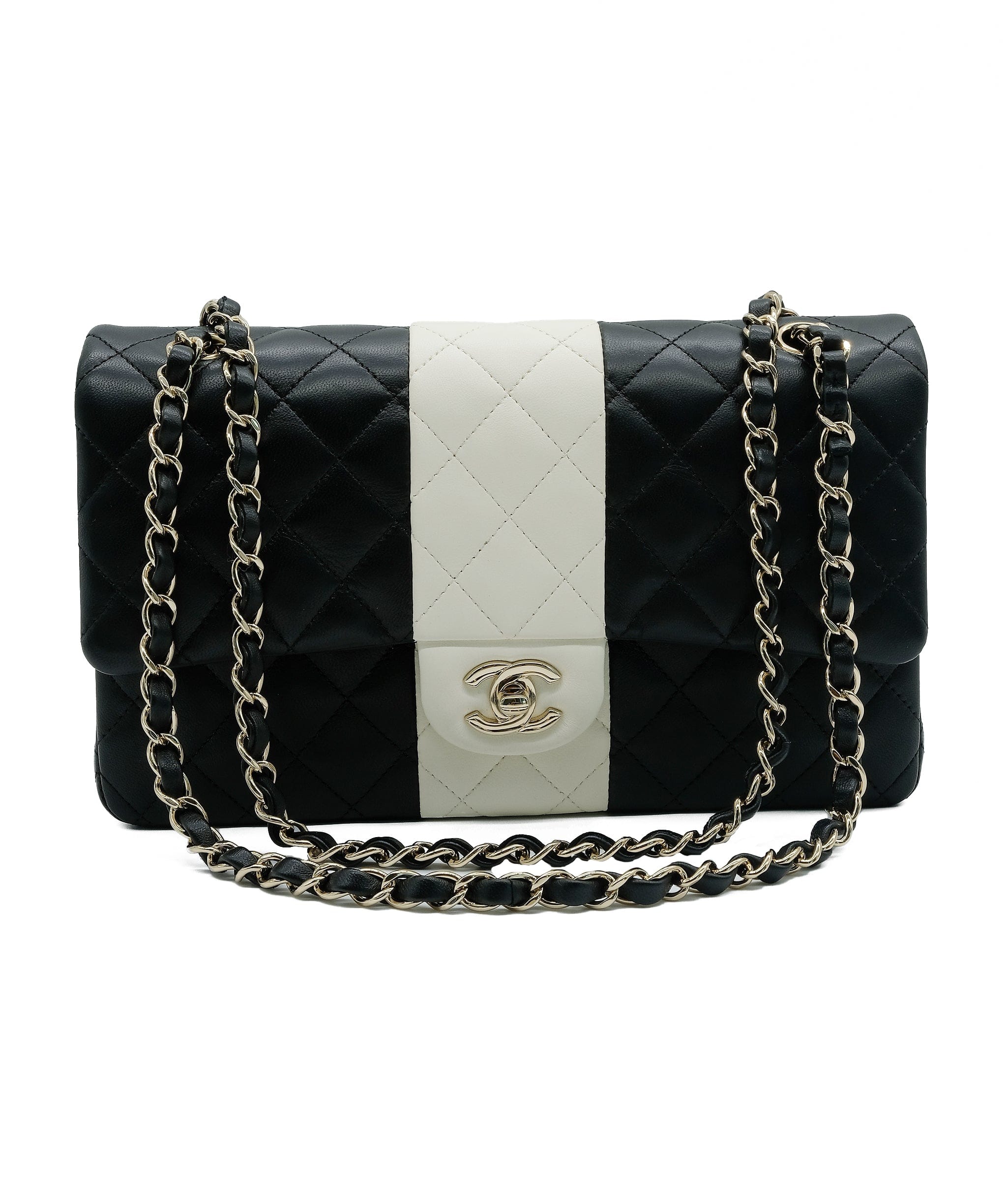 Chanel Chanel Classic Flap Black and White RJC2039