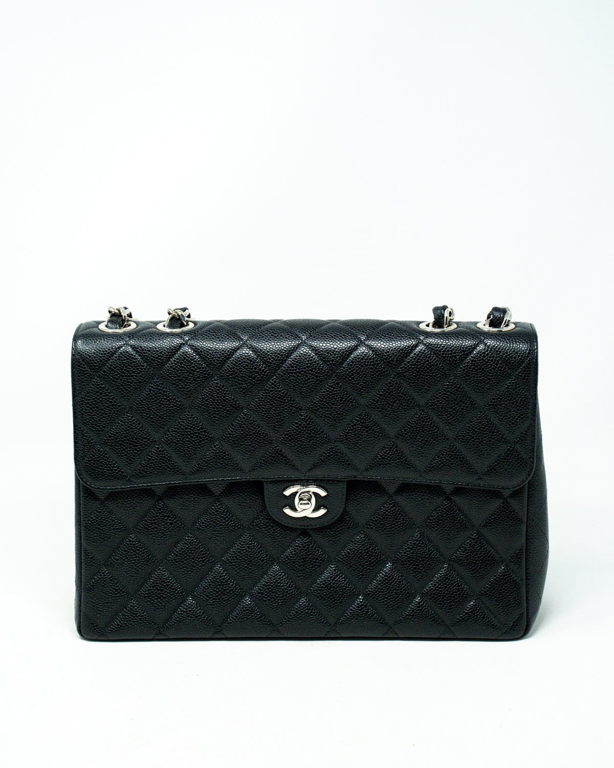 Chanel Chanel Classic Flap Jumbo Double Chain Shoulder Bag ASL3140