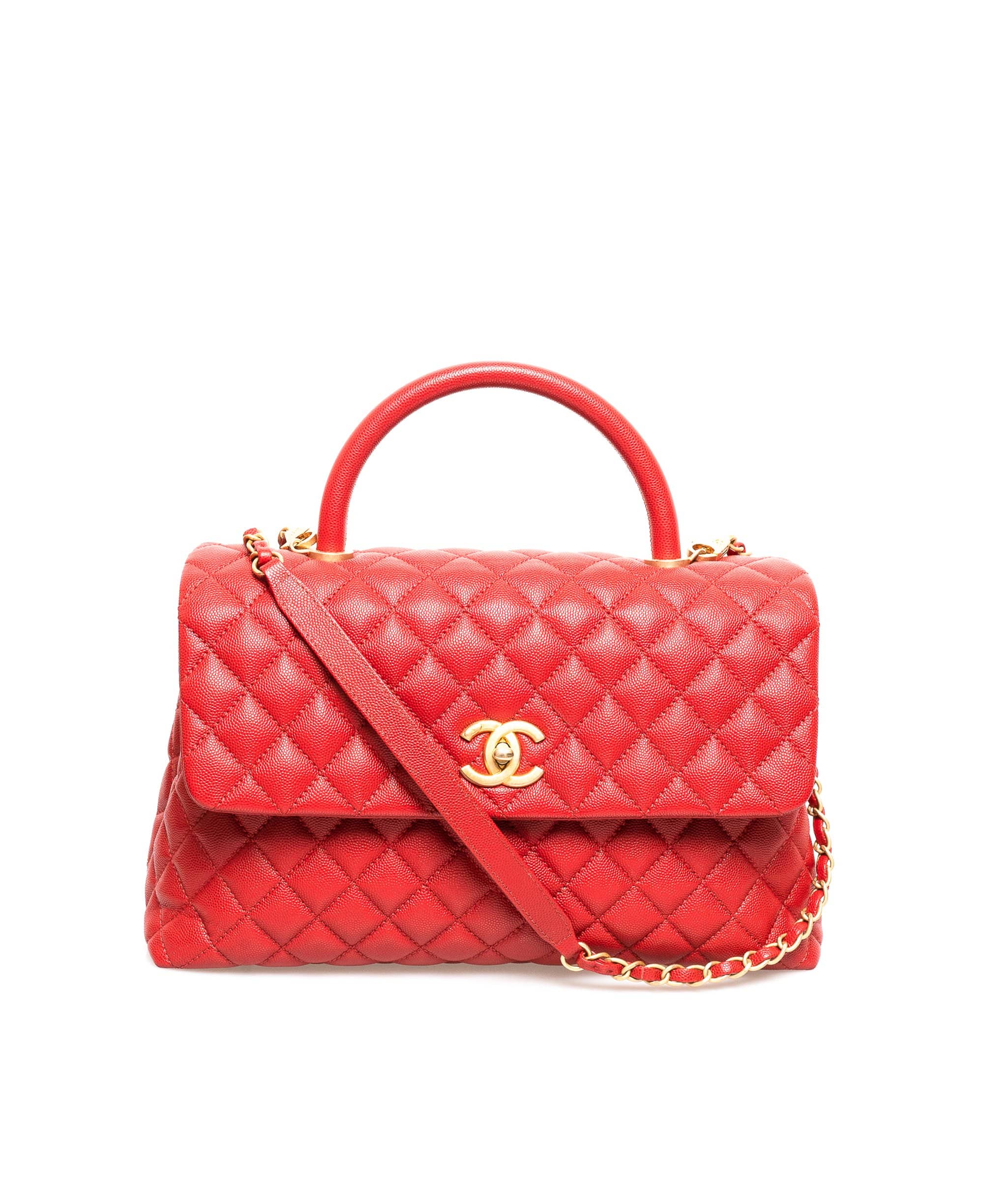 Chanel Chanel Coco Handle Caviar Bag - ADL1484