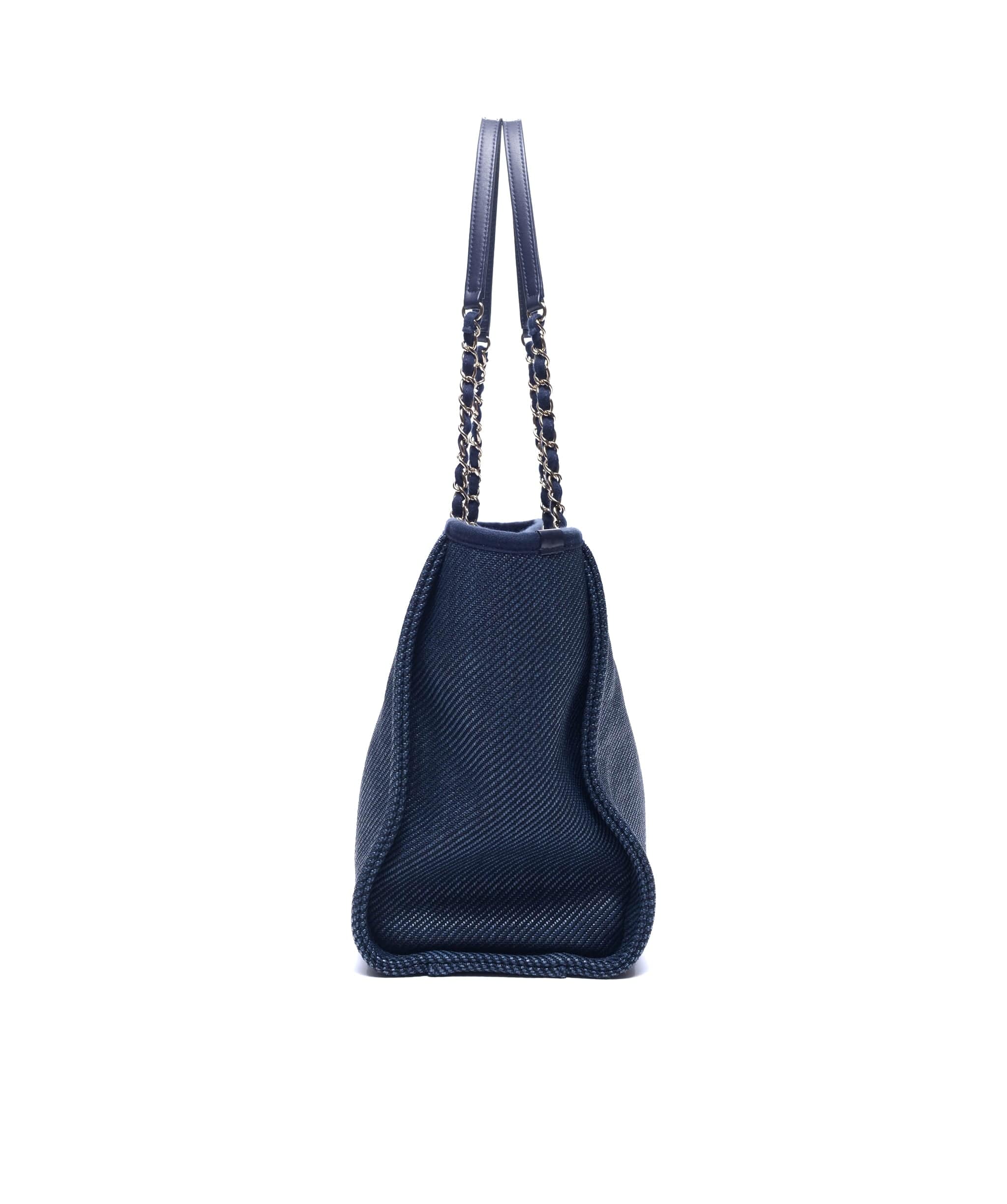 Chanel Chanel Deauville Blue Medium LGHW SKC1158