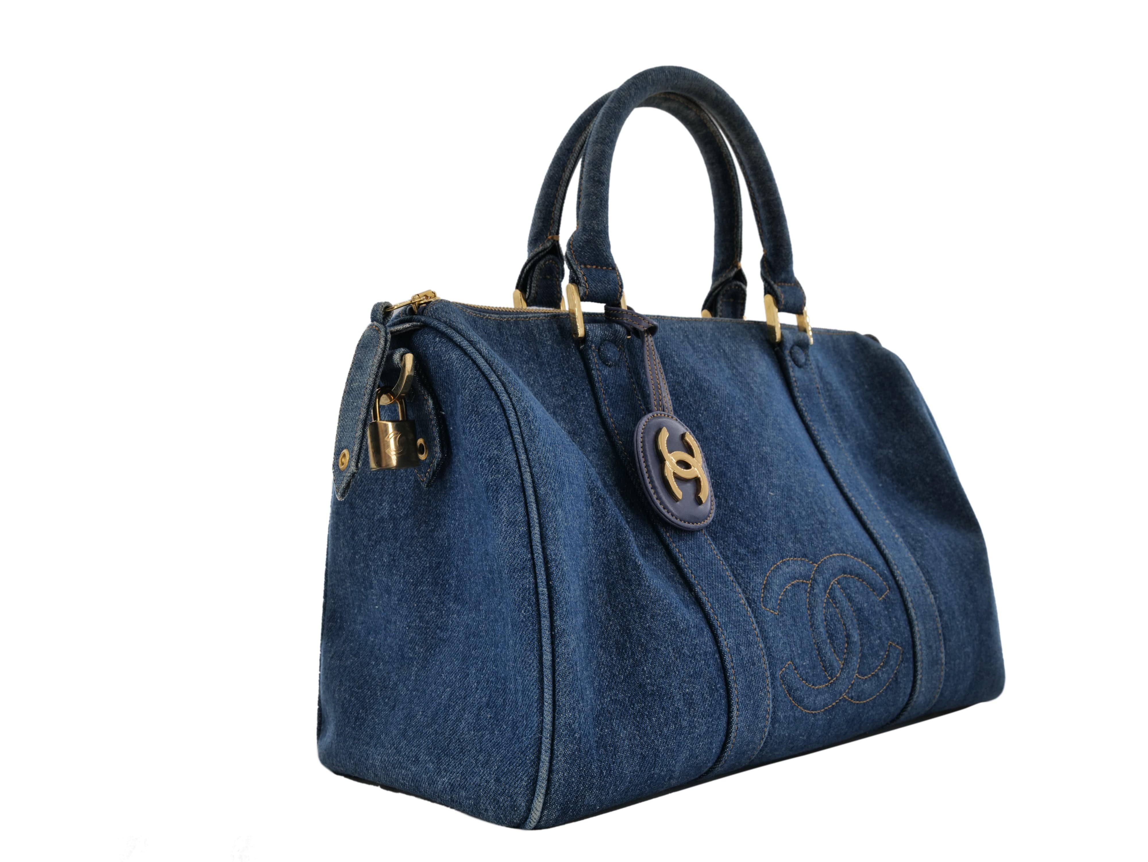 Chanel Chanel Denim Boston bag with GHW - AWC1267