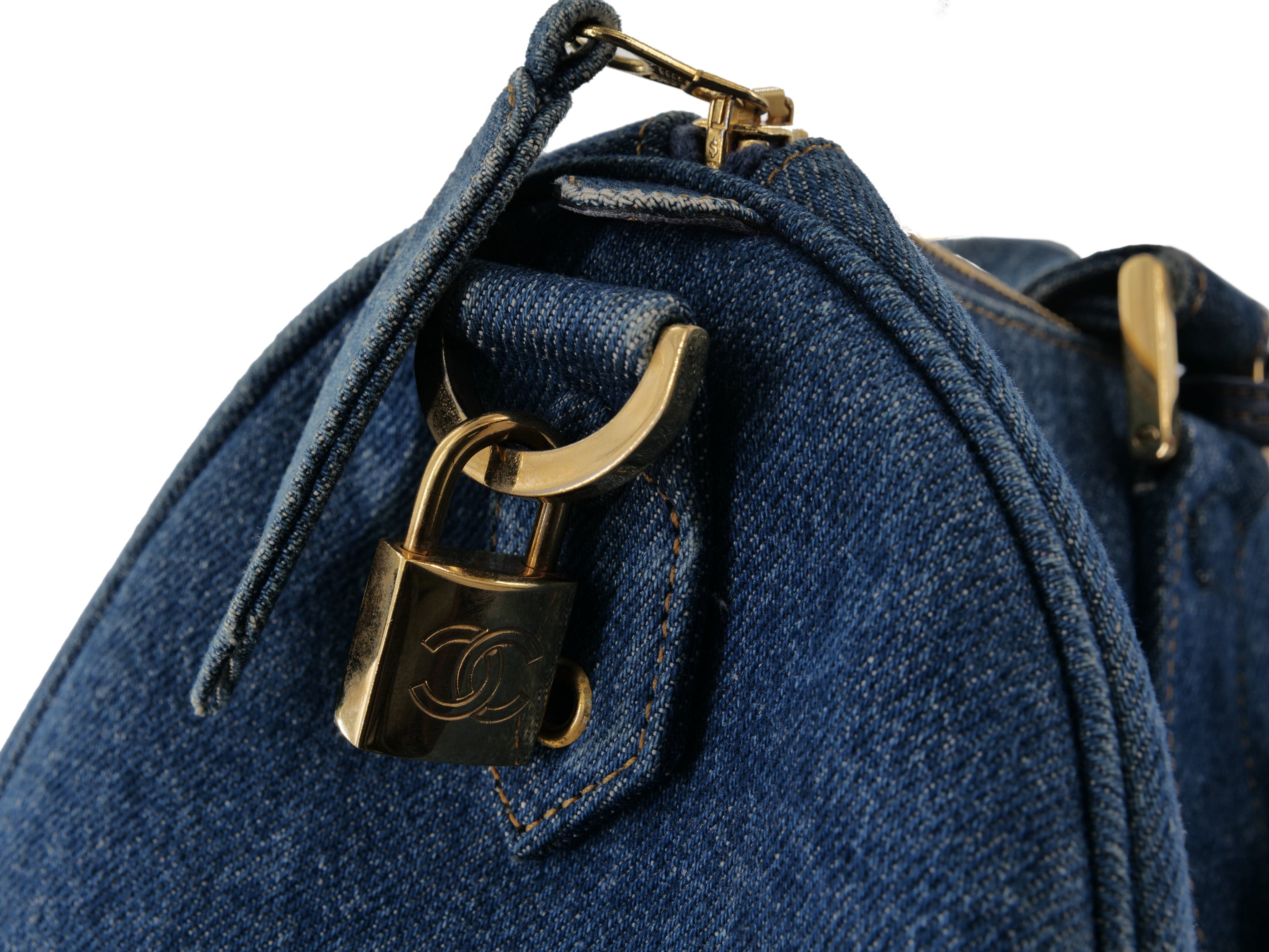 Chanel Chanel Denim Boston bag with GHW - AWC1267