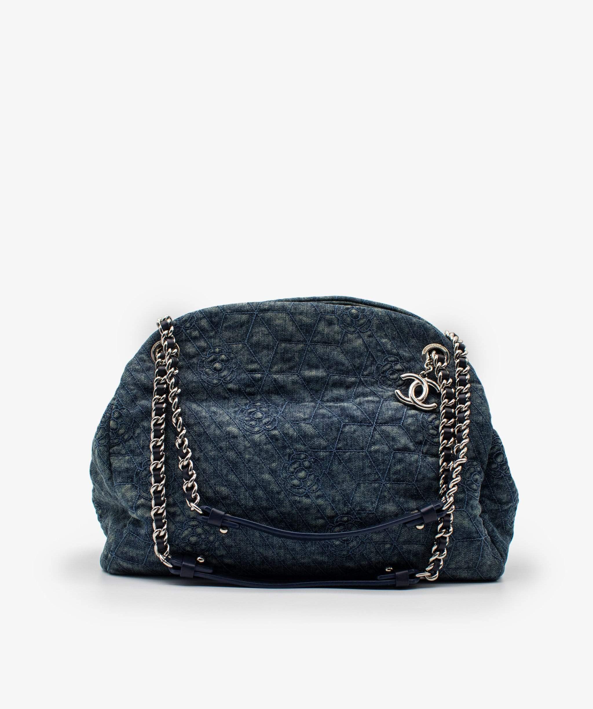 Chanel Chanel Denim Camellia Just Mademoiselle Bag