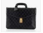 Chanel Chanel Diamond Stitch Lock Briefcase ASL2842