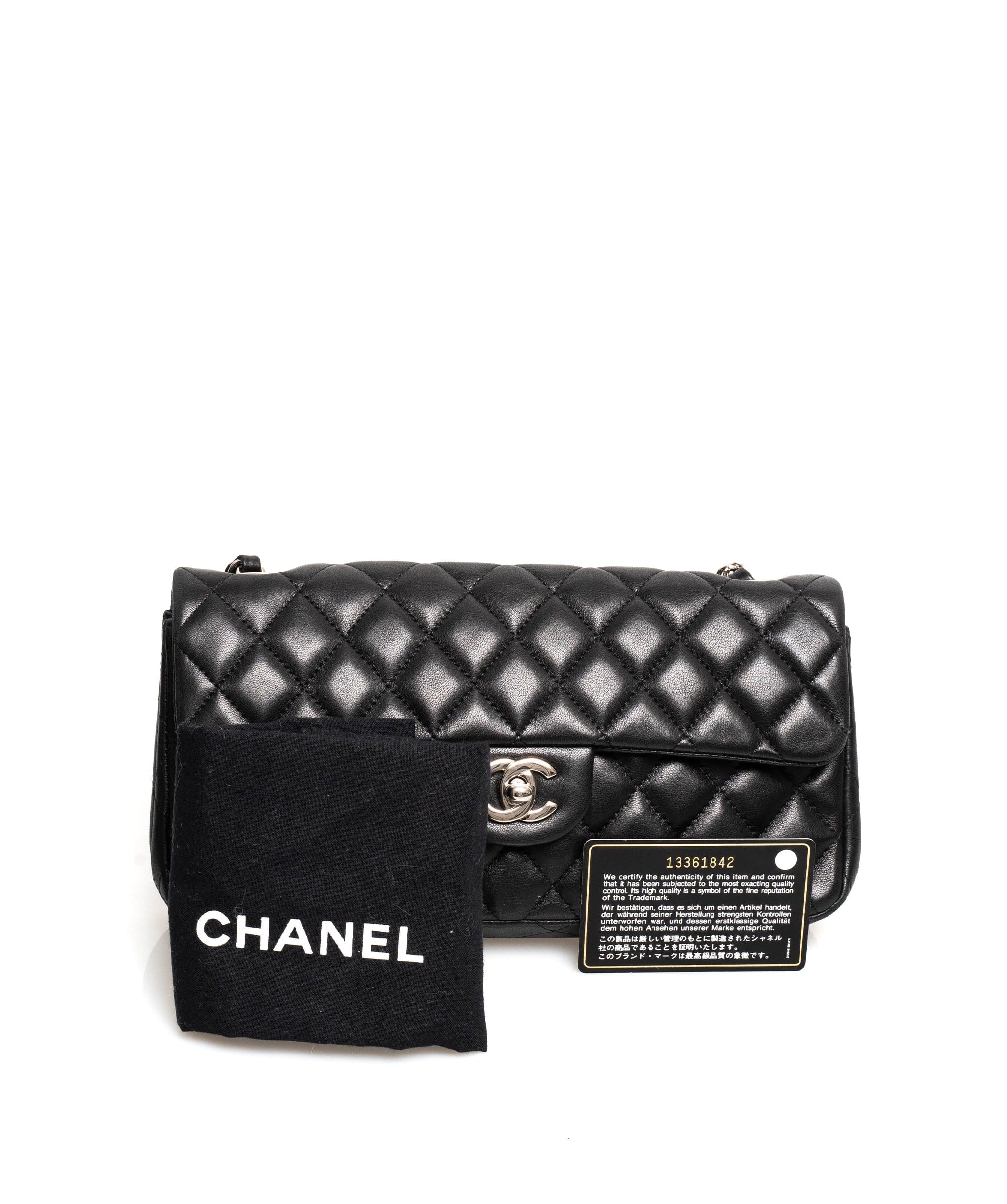 Chanel Chanel East West Bag with Silver Hardware - AWL1815