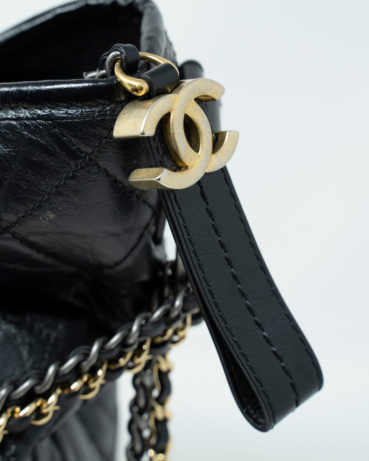 Chanel Chanel Gabrielle Hobo Bag Quilted Calfskin Large Bag - ALL0001