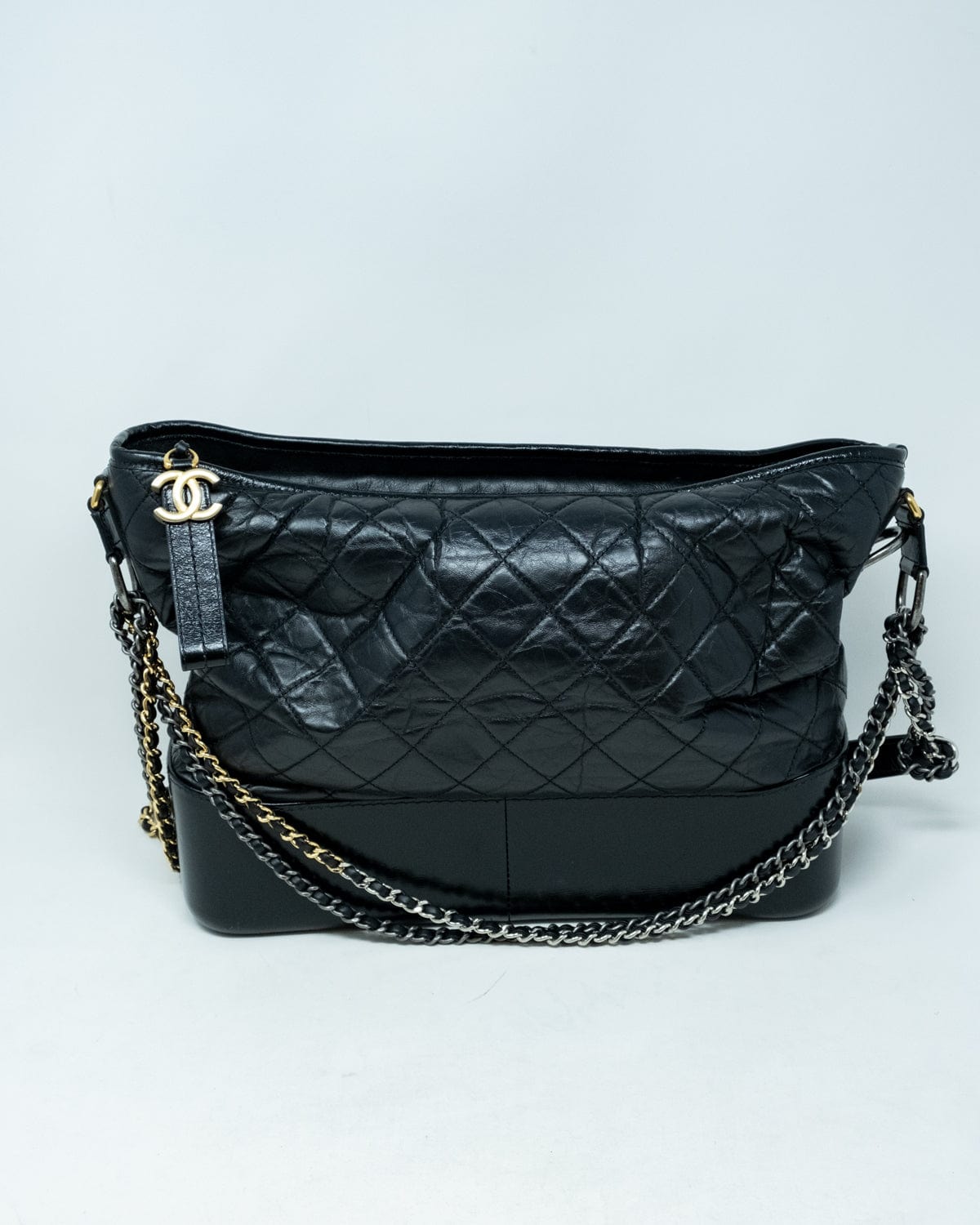 Chanel Chanel Gabrielle Hobo Bag Quilted Calfskin Large Bag - ALL0001