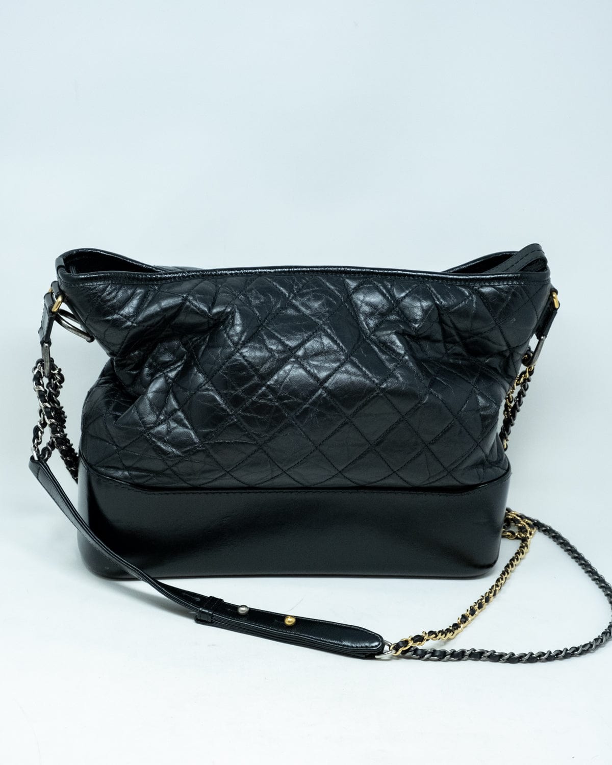 Chanel Chanel Gabrielle Hobo Bag Quilted Calfskin Large Bag - ALL0001