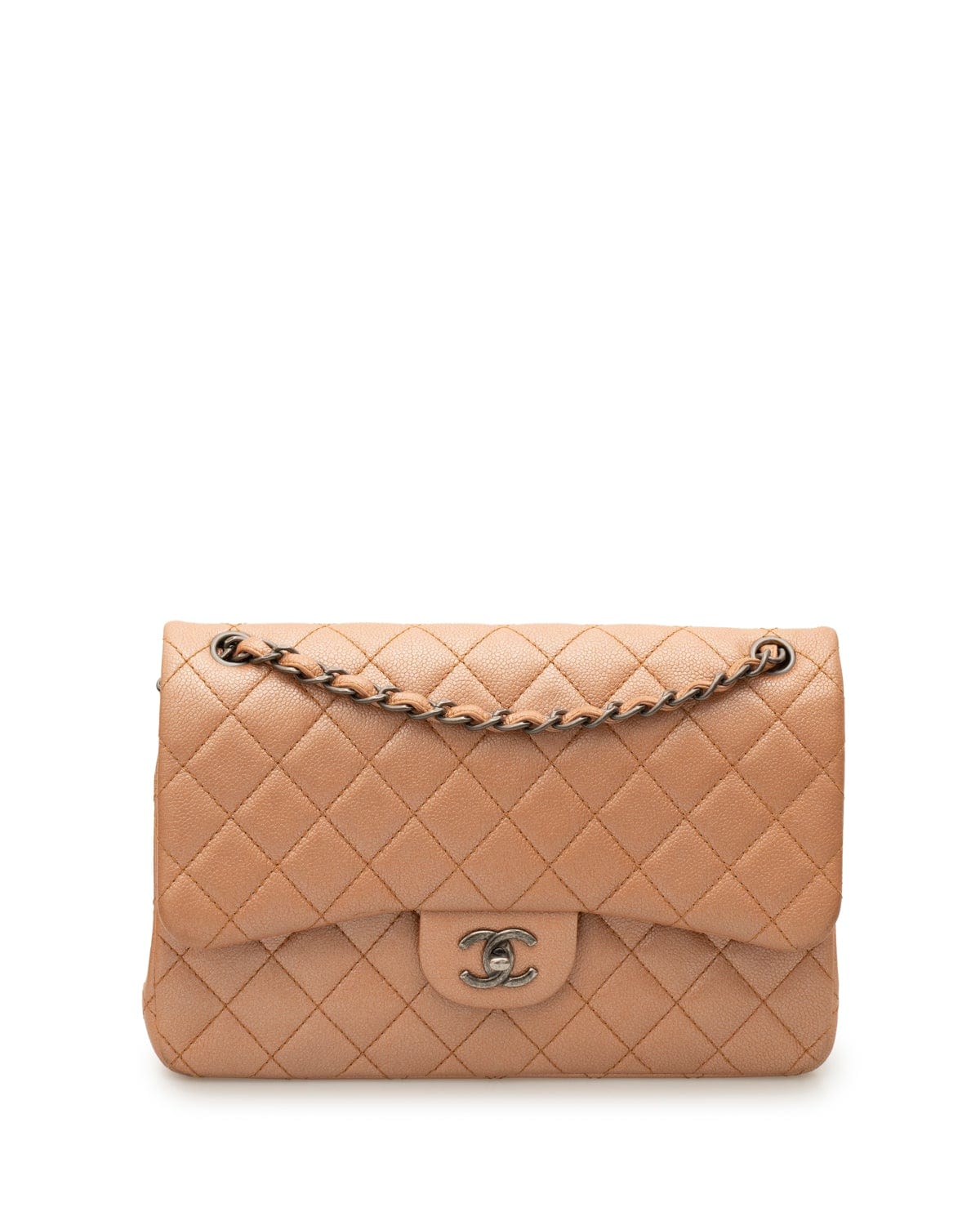 Chanel Chanel Gold Iridescent Classic Jumbo Double Flap - ASL2013