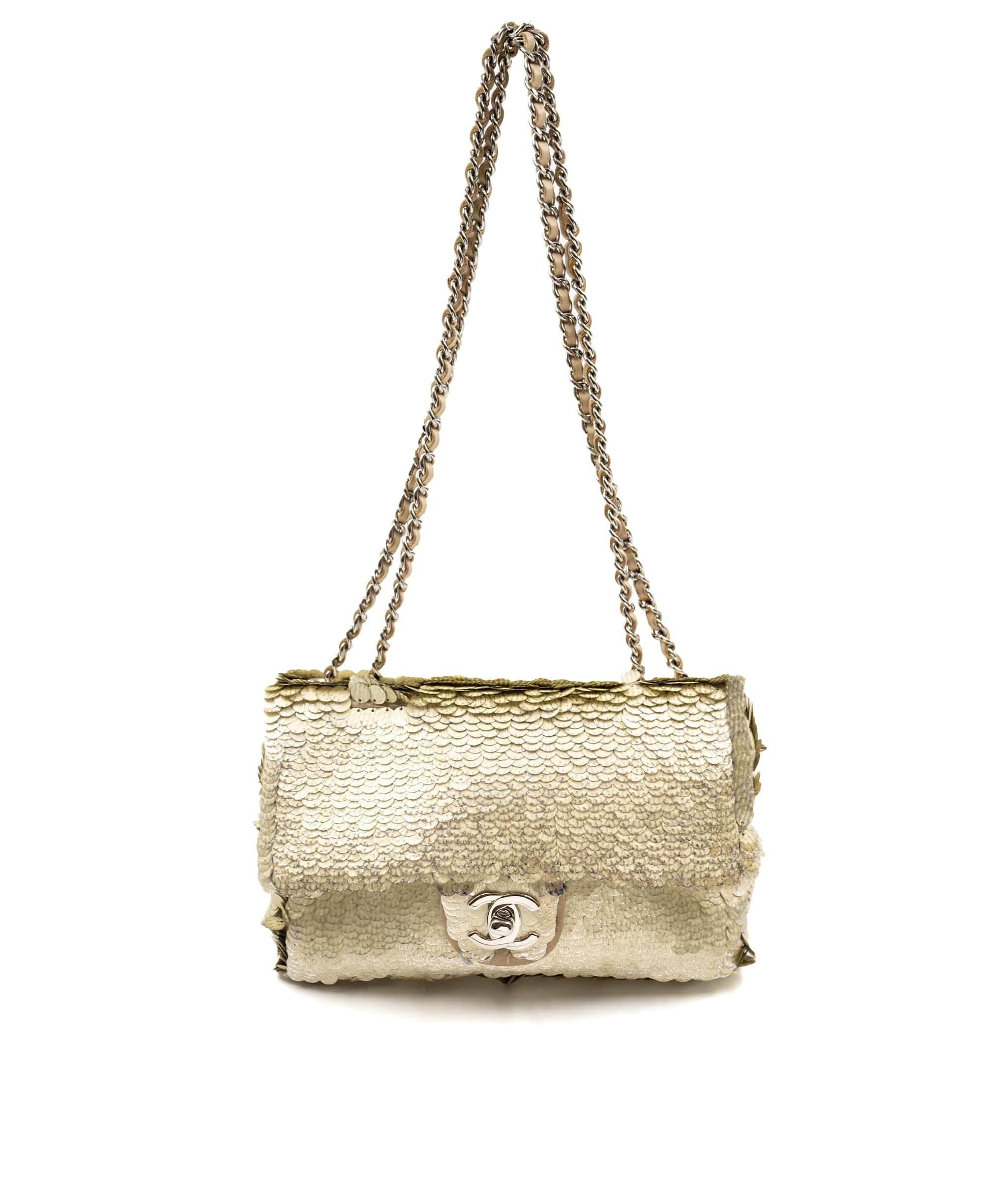 Chanel Chanel gold sequin bag AGL2338