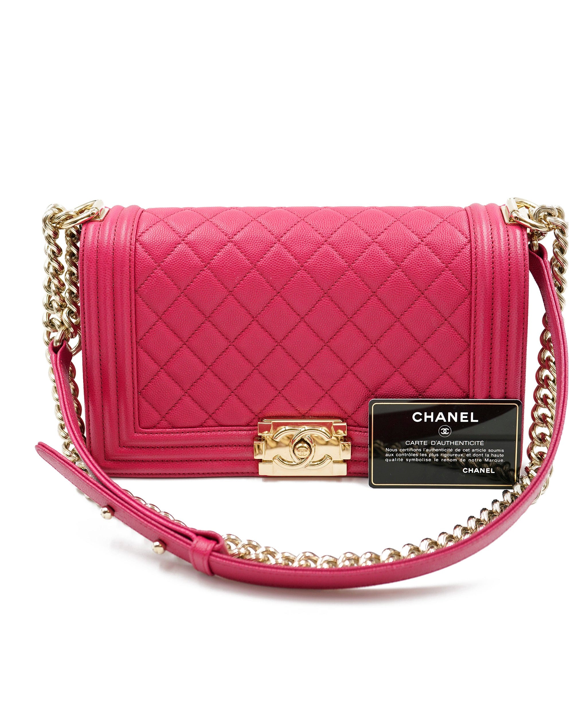 Chanel Chanel Hot Pink Boy bag ASL3738