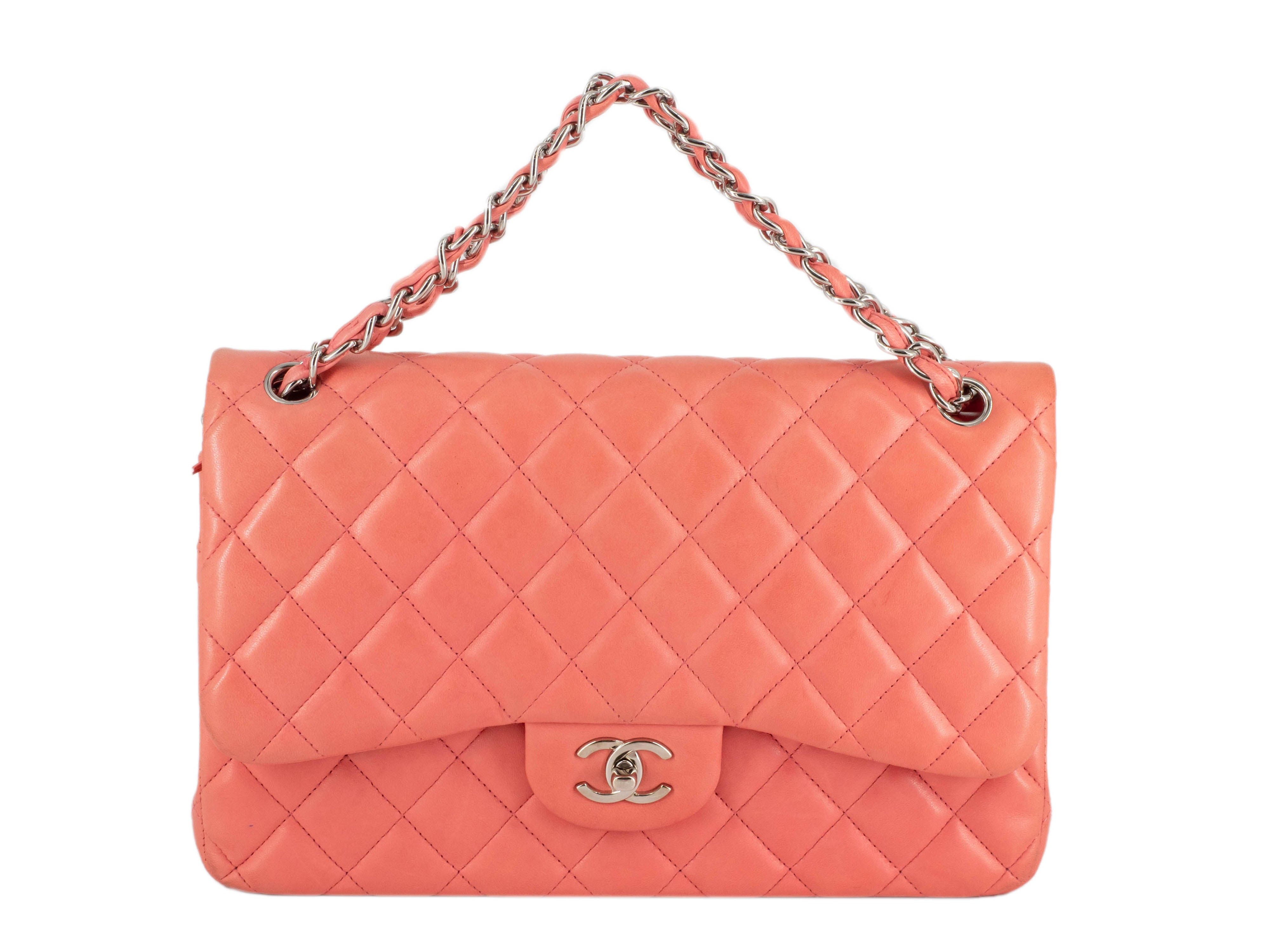 Chanel Chanel Jumbo Pink Lambskin Flap bag - RJL1767