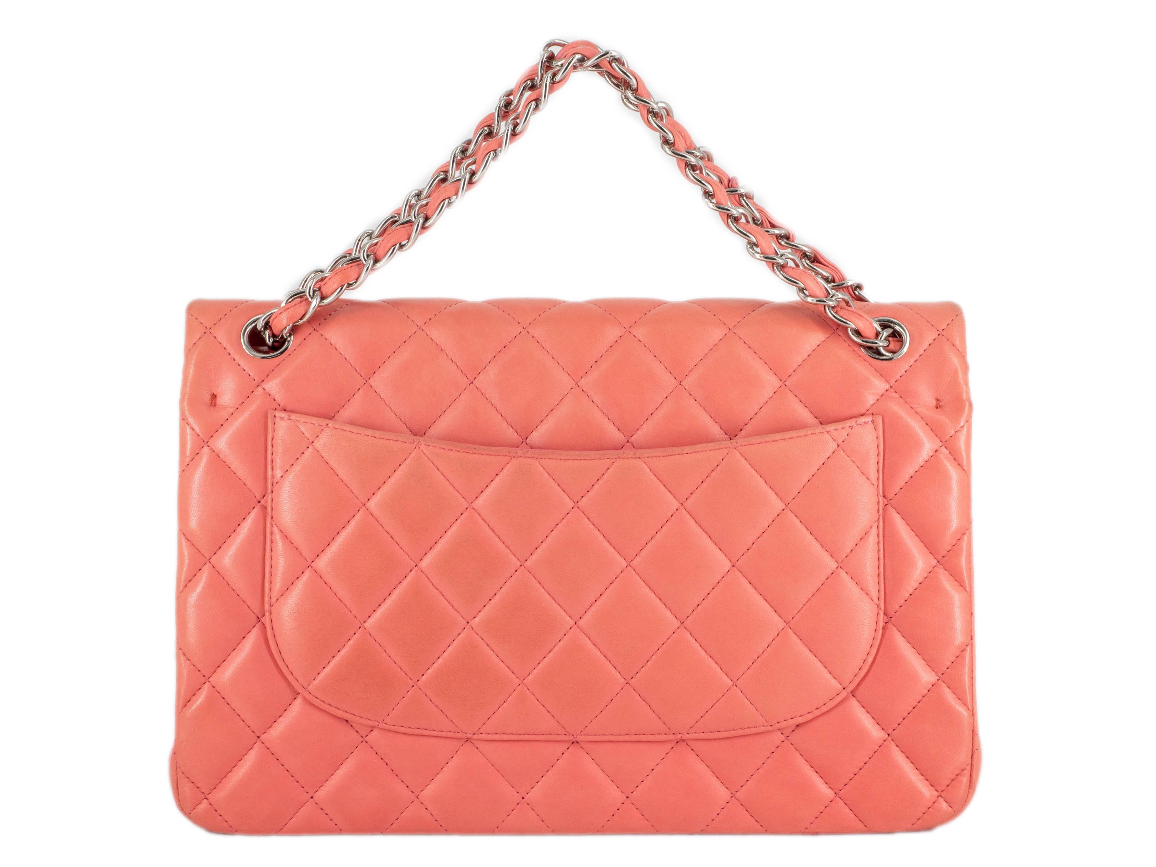 Chanel Chanel Jumbo Pink Lambskin Flap bag - RJL1767