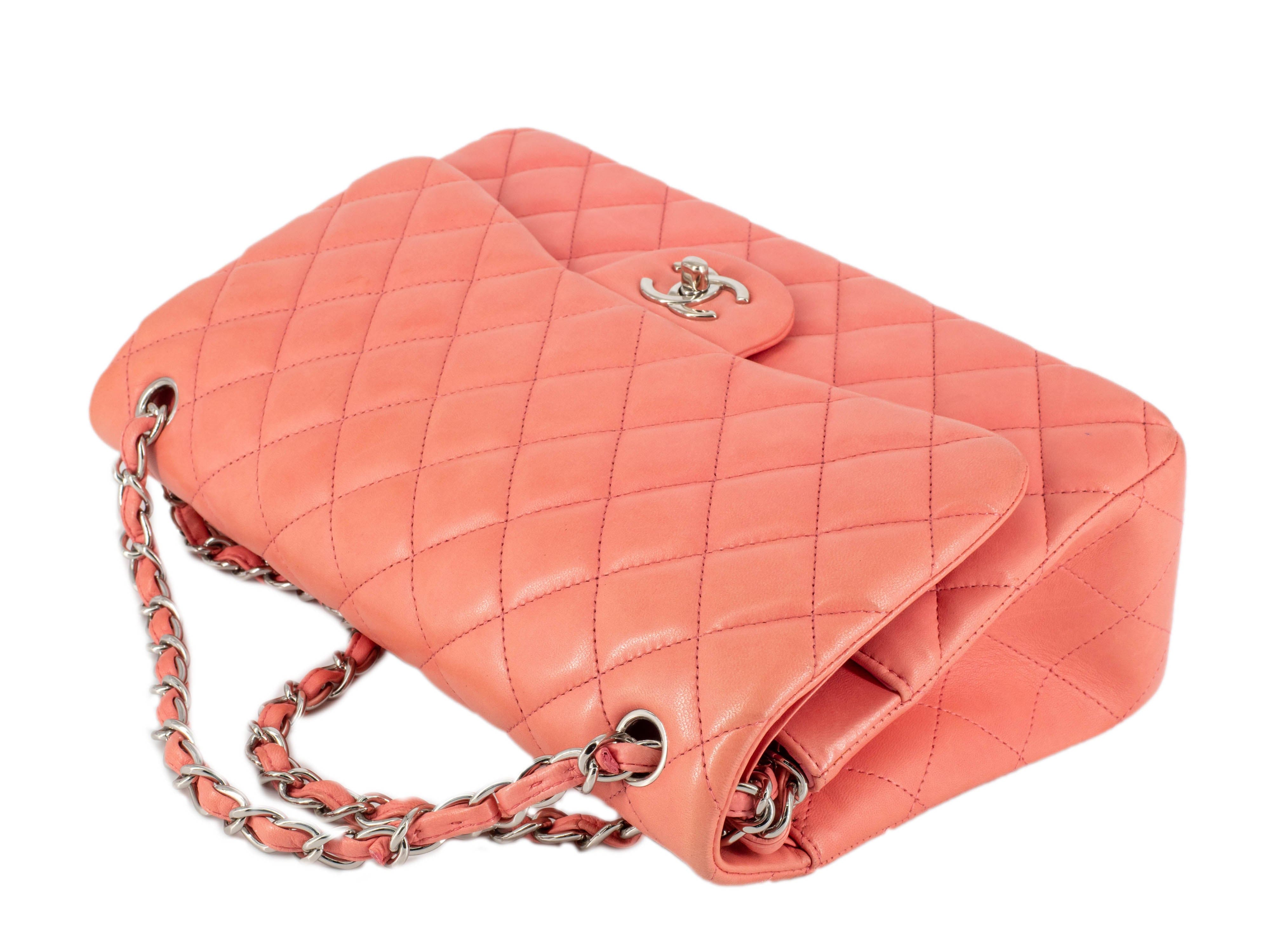 Chanel Chanel Jumbo Pink Lambskin Flap bag - RJL1767