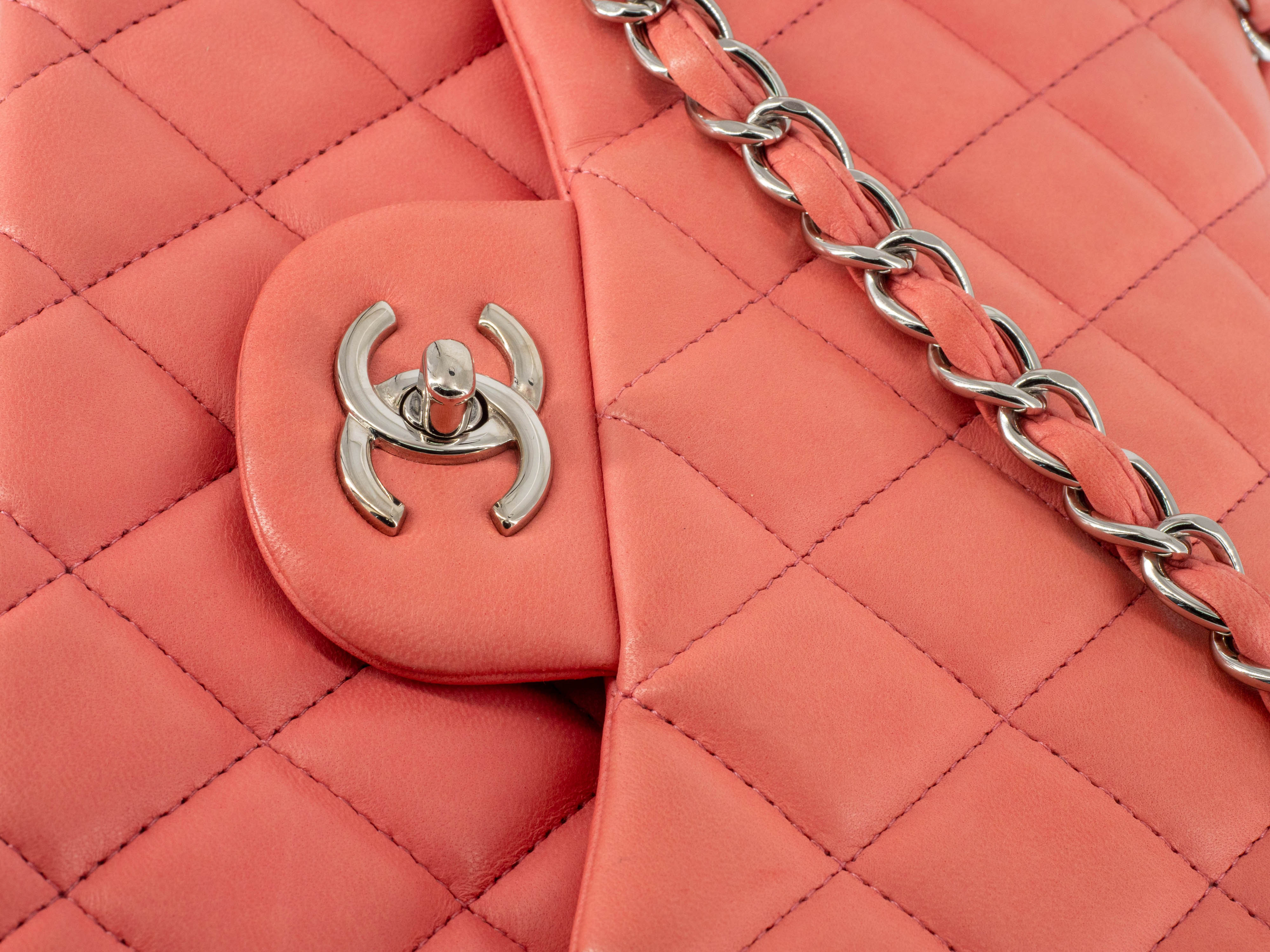 Chanel Chanel Jumbo Pink Lambskin Flap bag - RJL1767