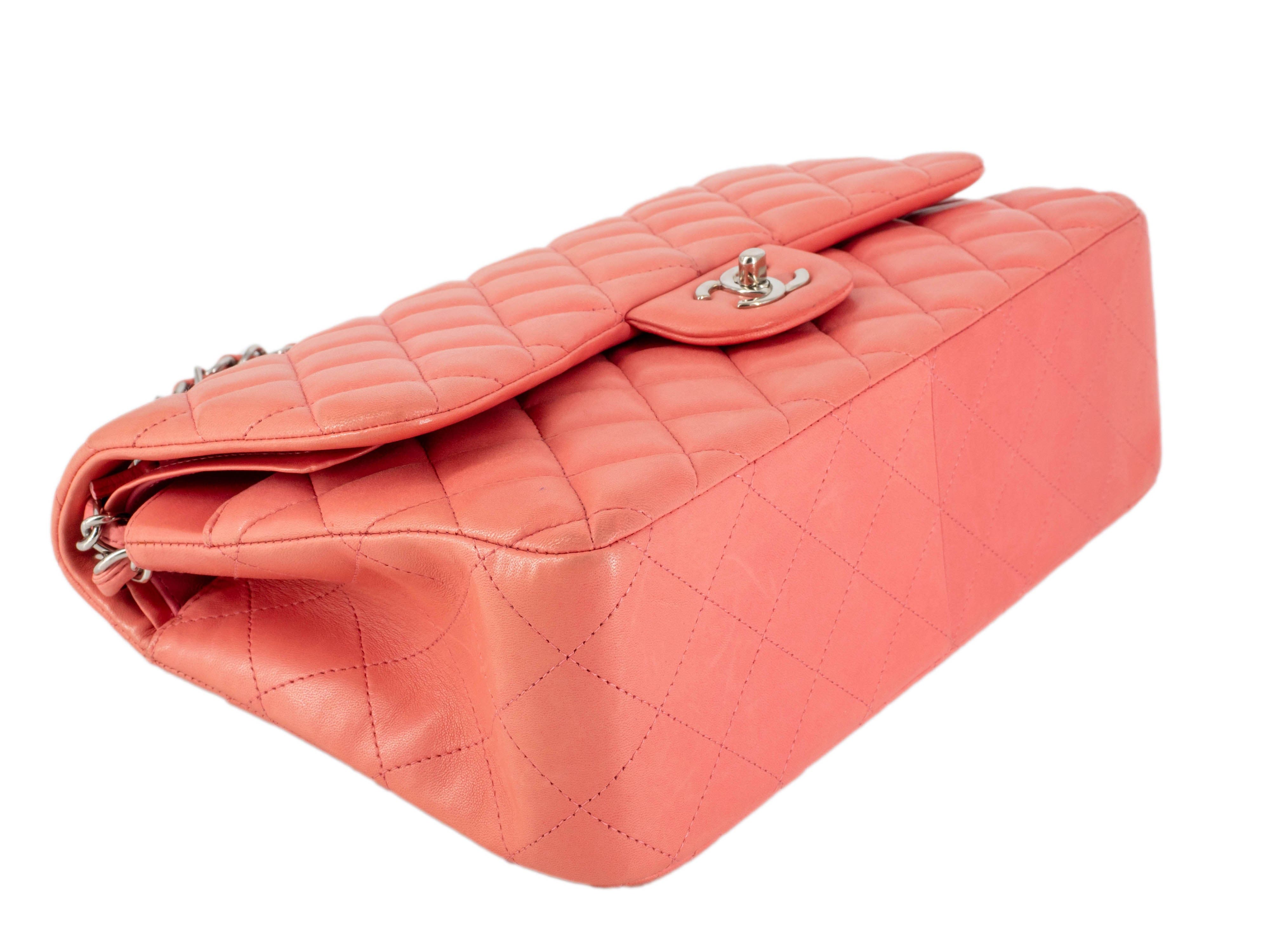 Chanel Chanel Jumbo Pink Lambskin Flap bag - RJL1767