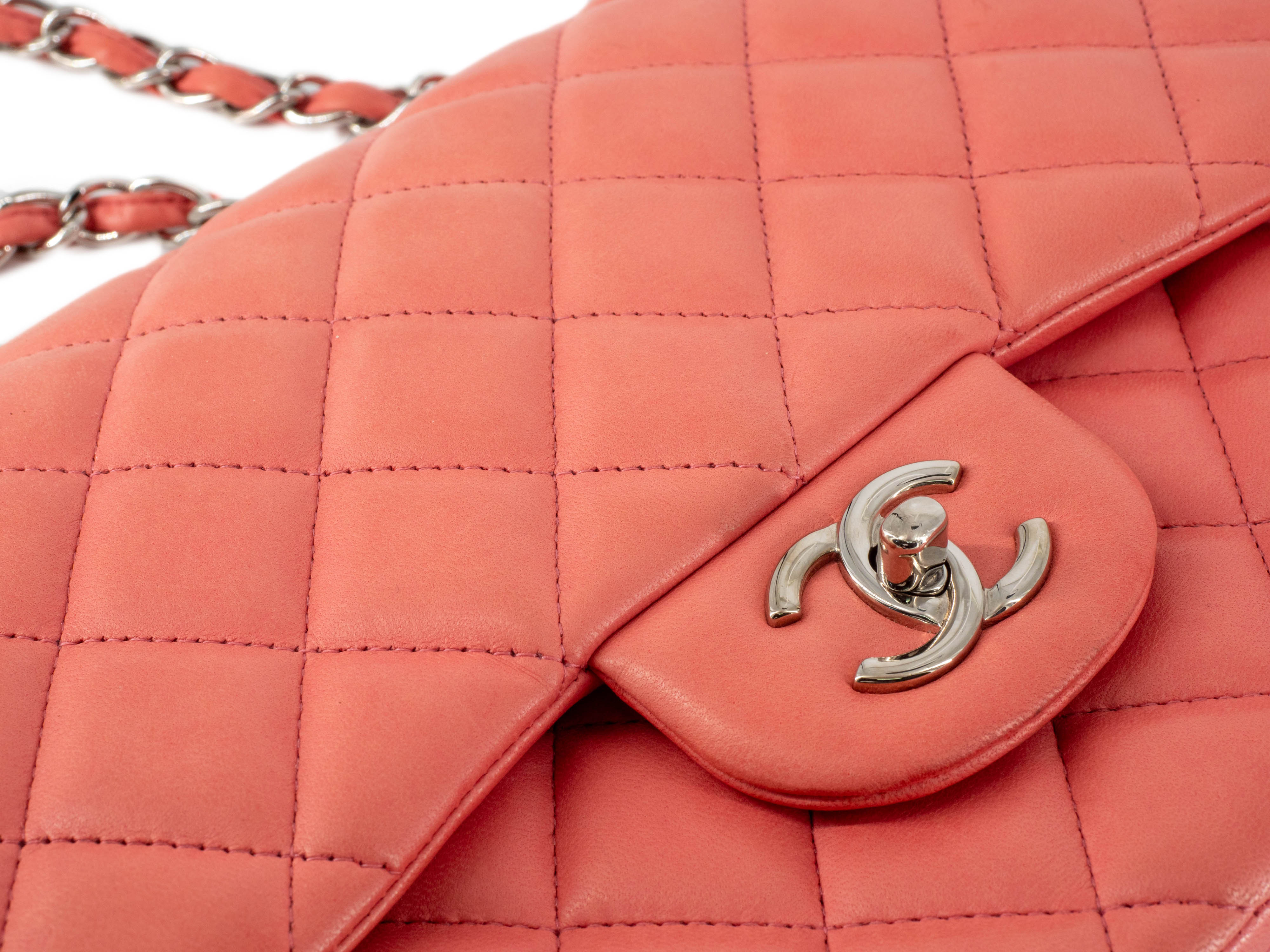 Chanel Chanel Jumbo Pink Lambskin Flap bag - RJL1767