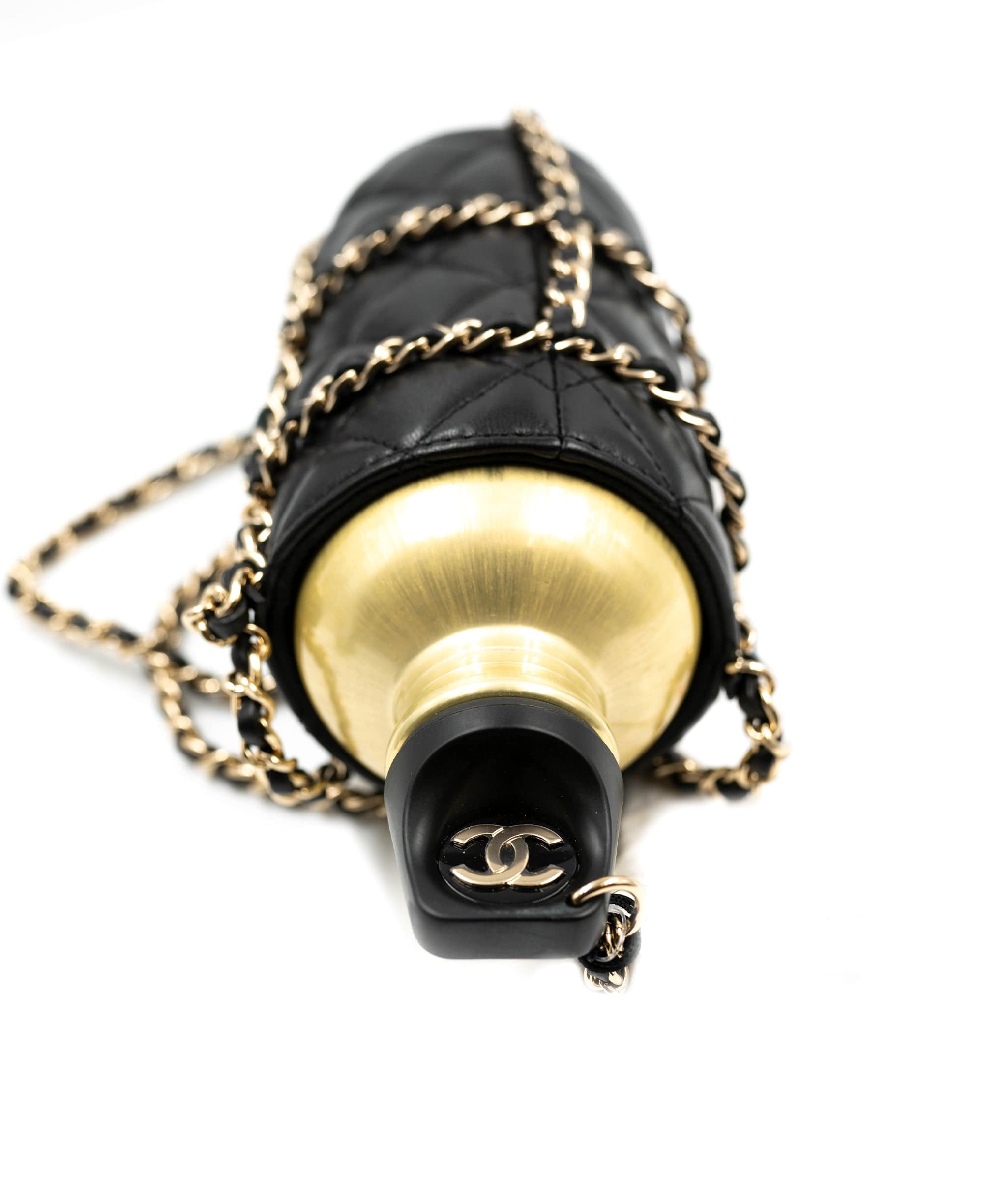 Chanel Chanel Lambskin Quilted CC Water Bottle LIMITED EDITION - ASL3452