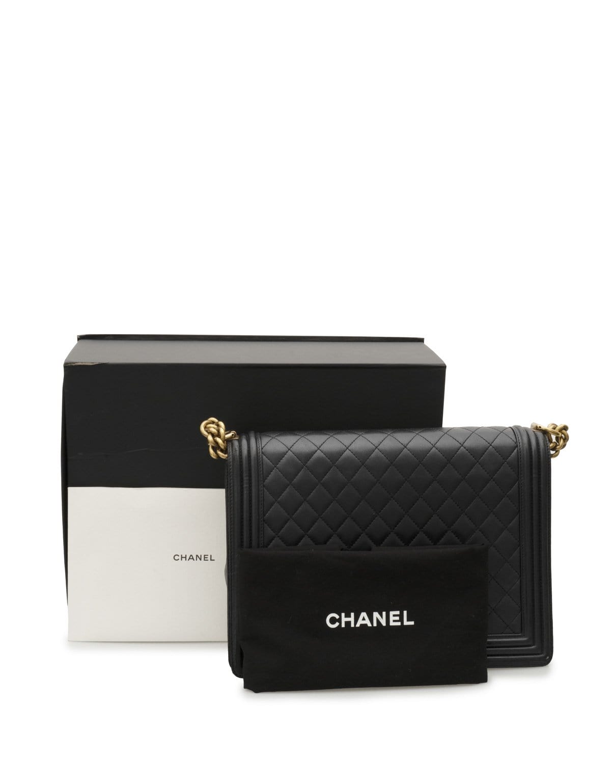 Chanel Chanel Large Lambskin Boy Bag ADL1617