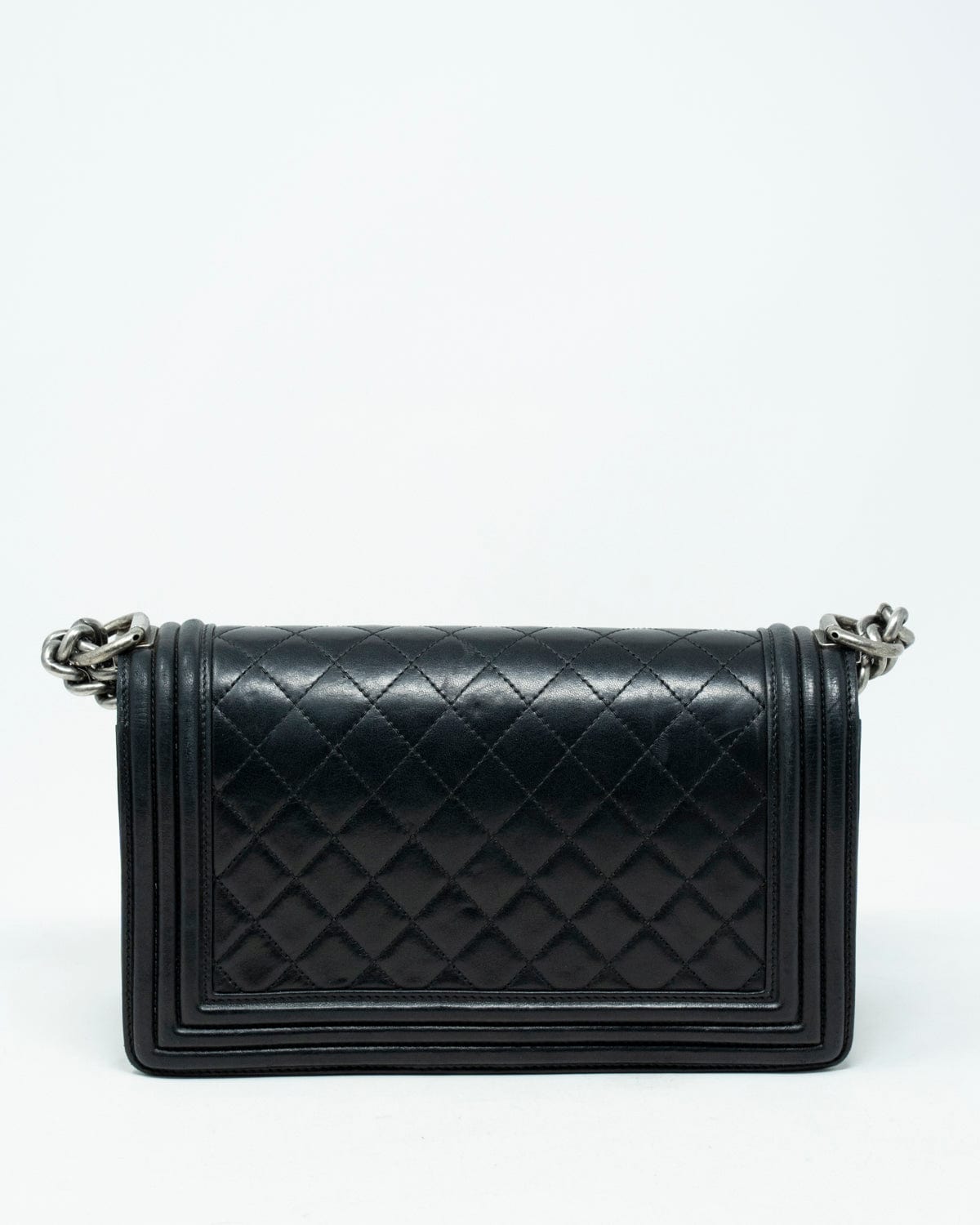 Chanel Chanel Le Boy Lambskin Black shw ASL3407