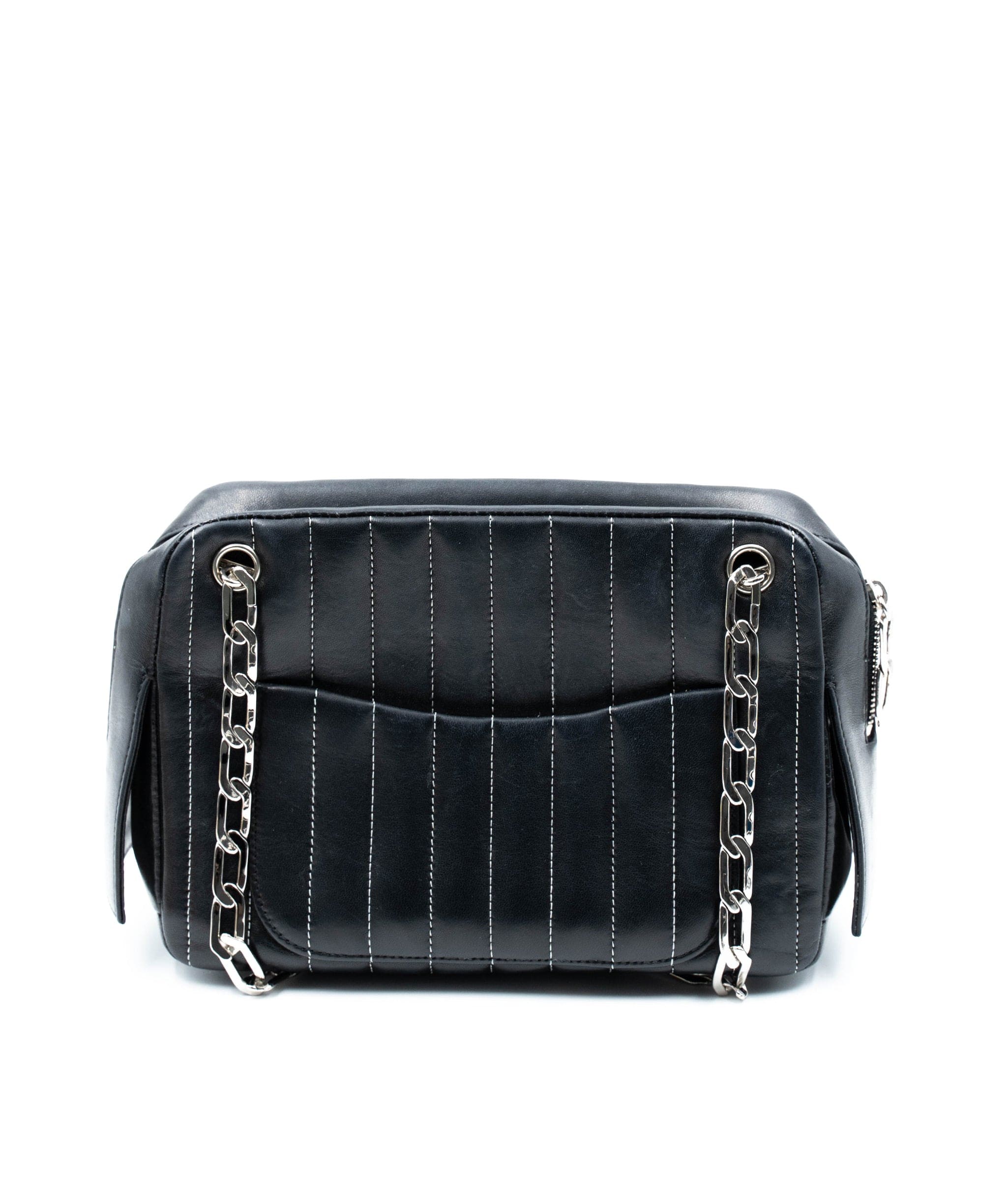 Chanel Chanel Mademoiselle Black bag with silver hardware - AWC1180