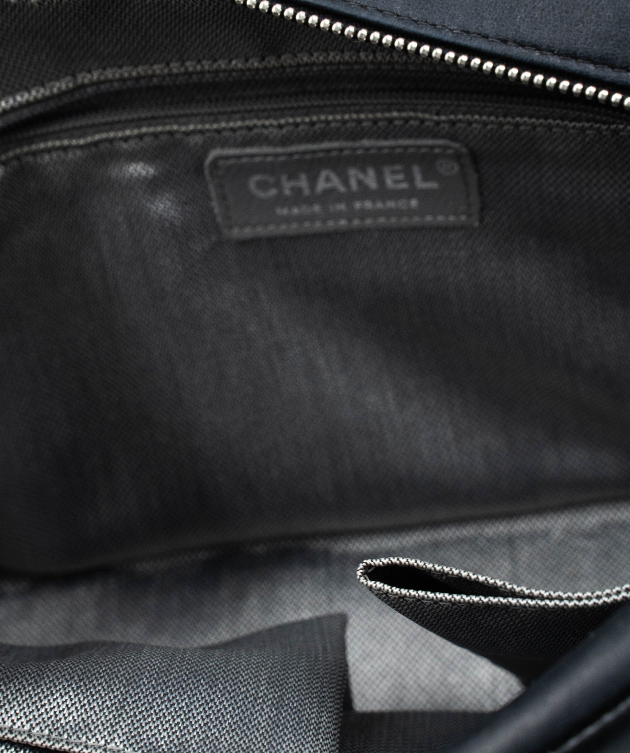 Chanel Chanel Mademoiselle Black bag with silver hardware - AWC1180